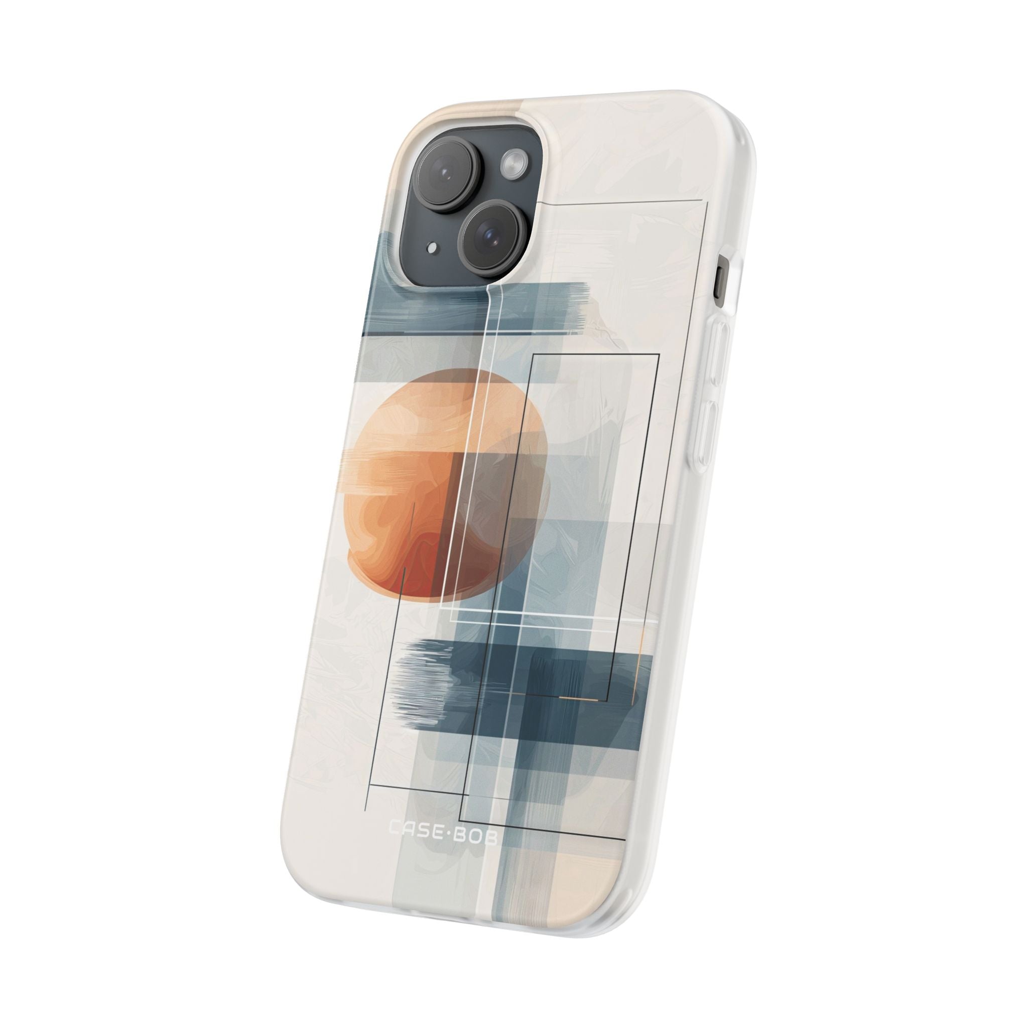 Amber Orb iPhone 15 Case - Soft