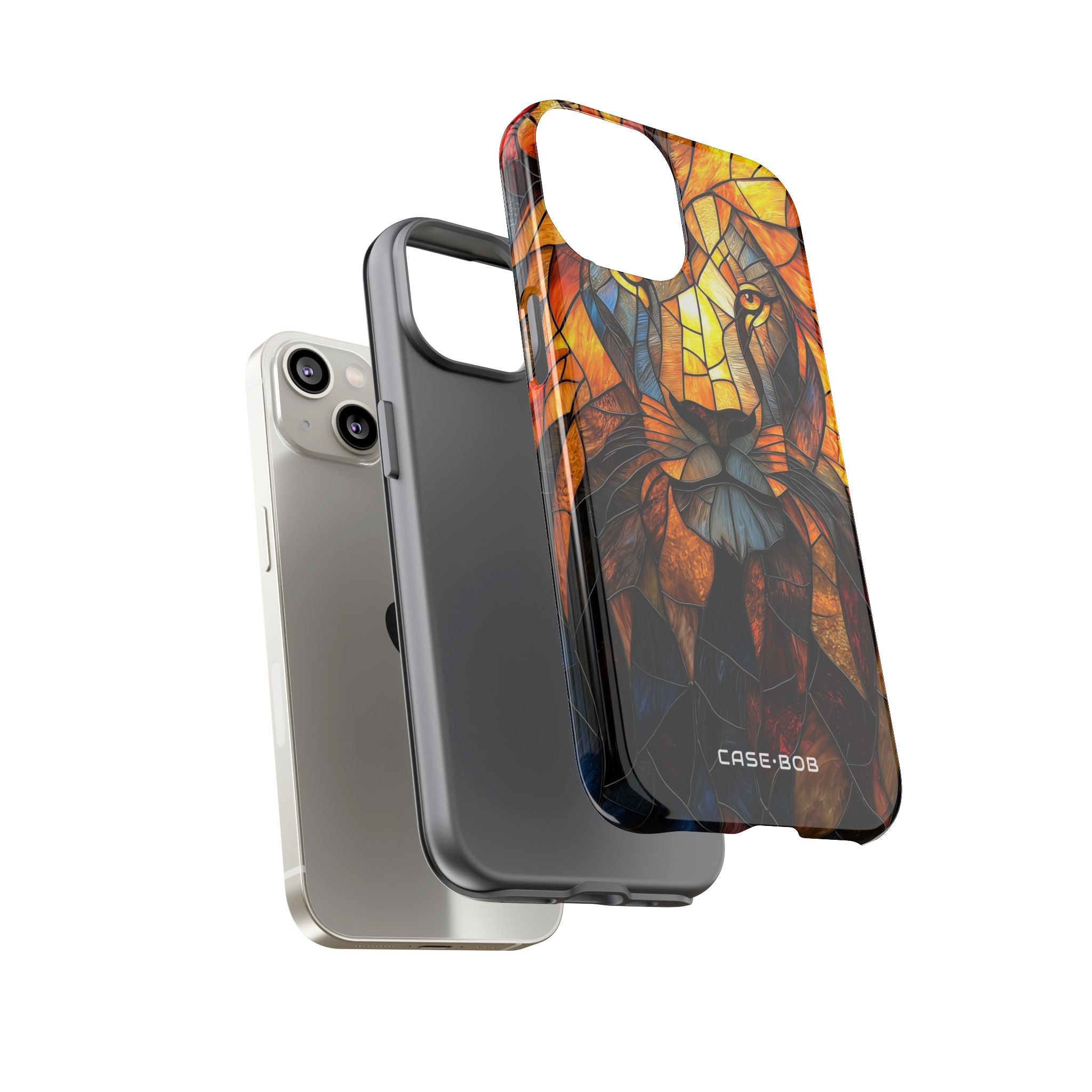 Lion Radiance iPhone 14 Case - Tough