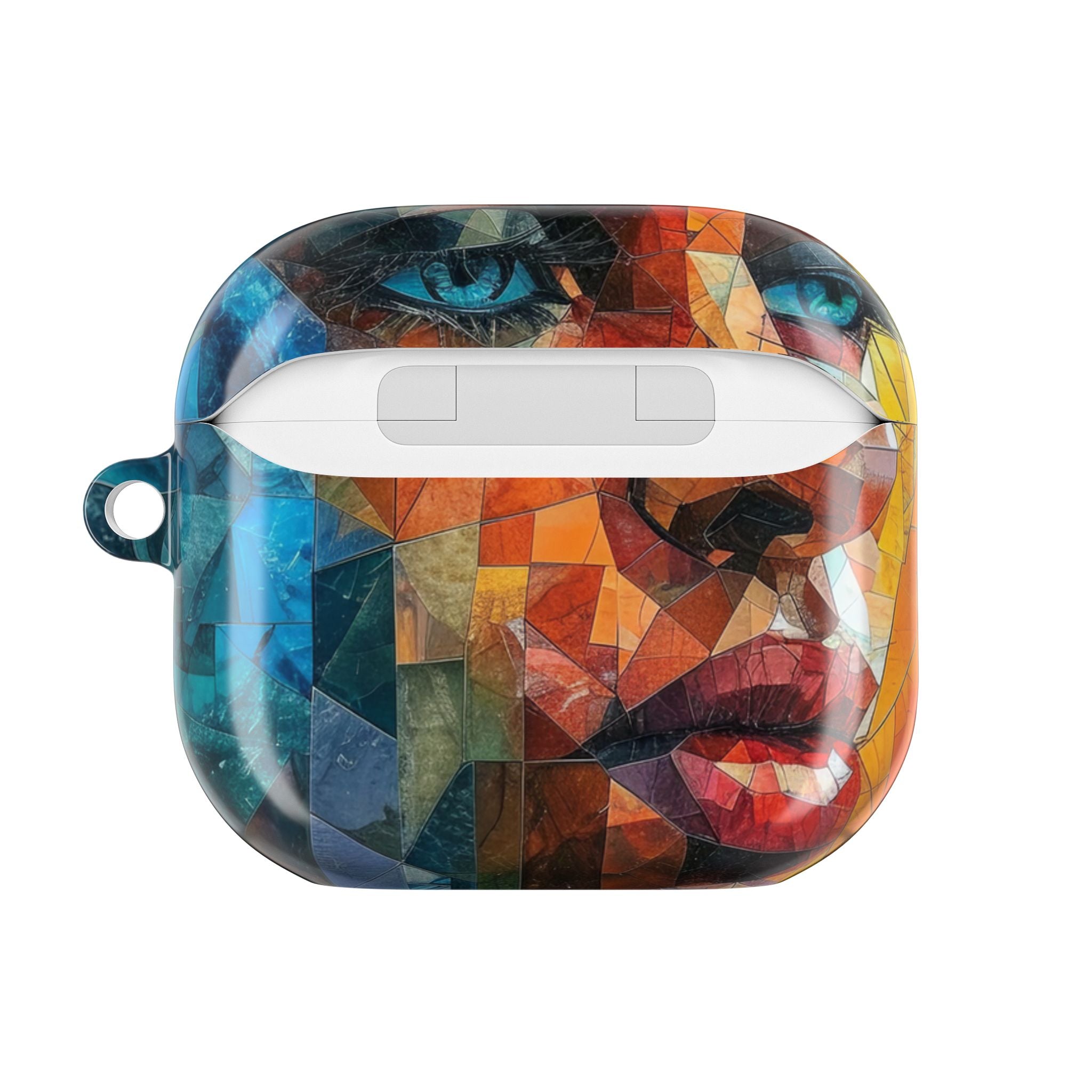 Mosaic Gaze Blue - AirPods Case