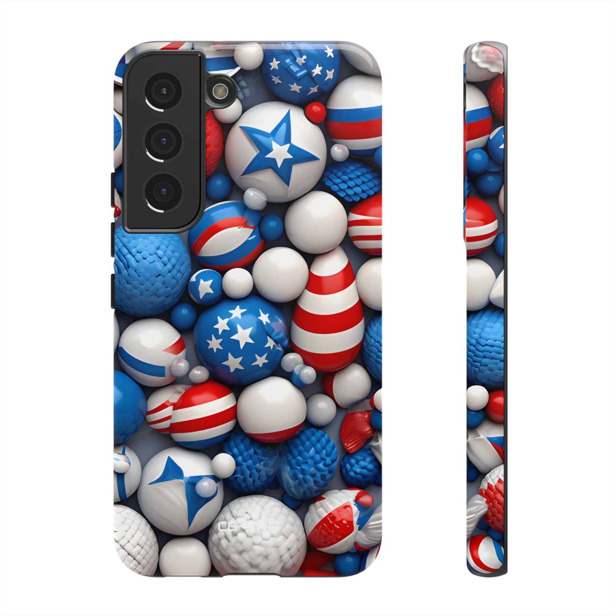 Festive Spheres Cluster - Samsung Case