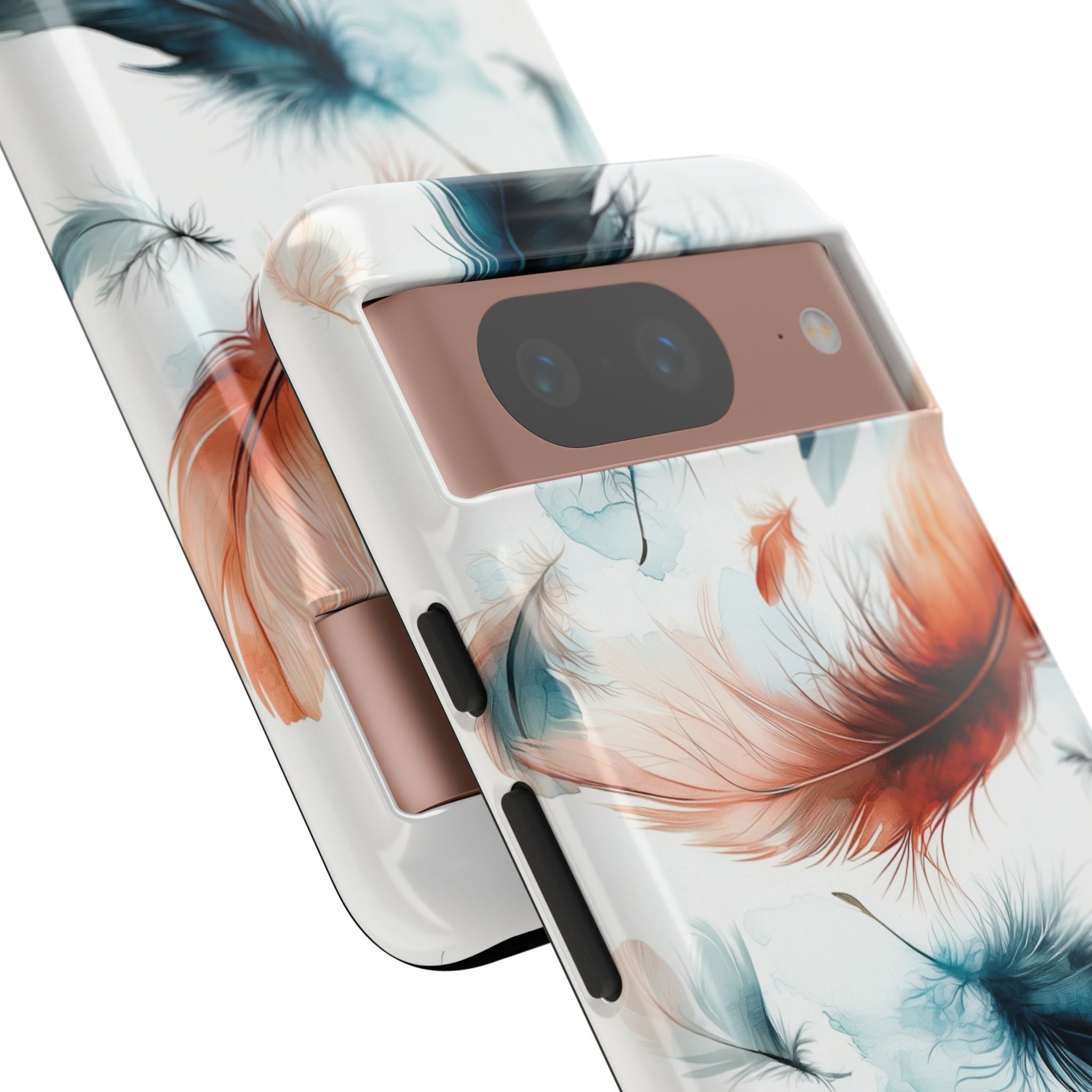 Feathers Drift Softly - Google Pixel Case