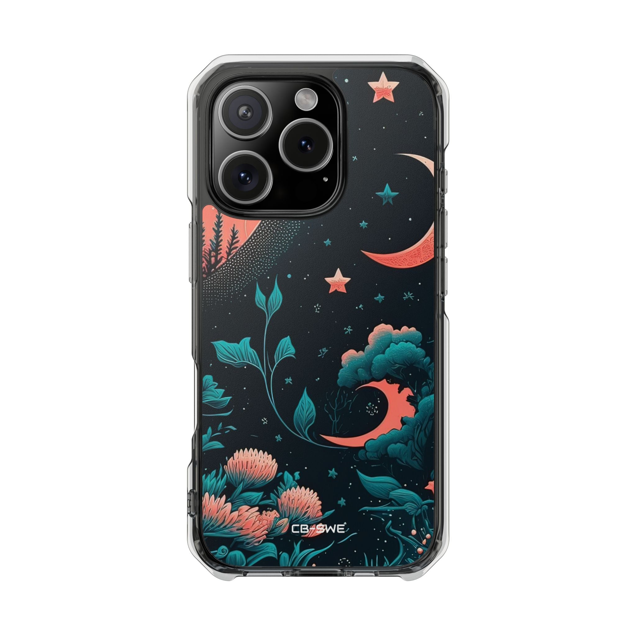 Cosmic Floral Dreams iPhone Case - Impact