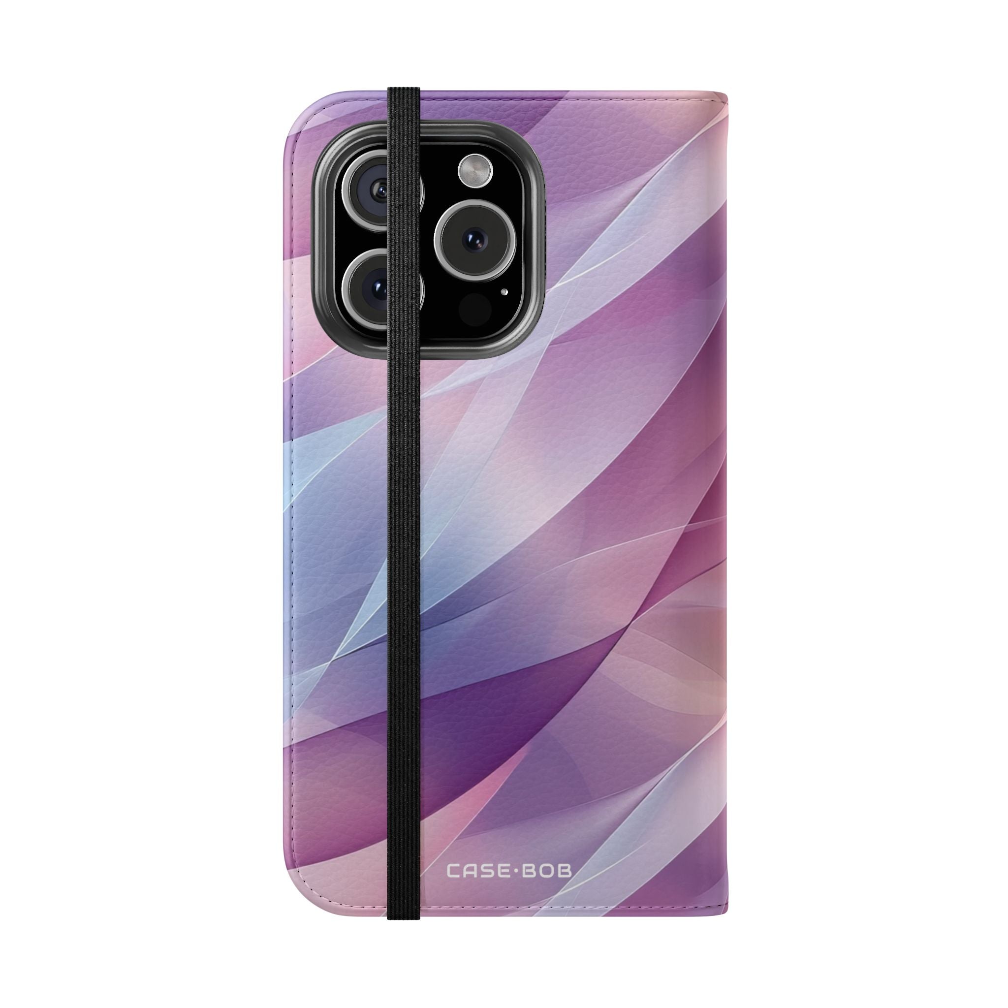 Pink Leafwave - iPhone 16 Pro Case - Wallet