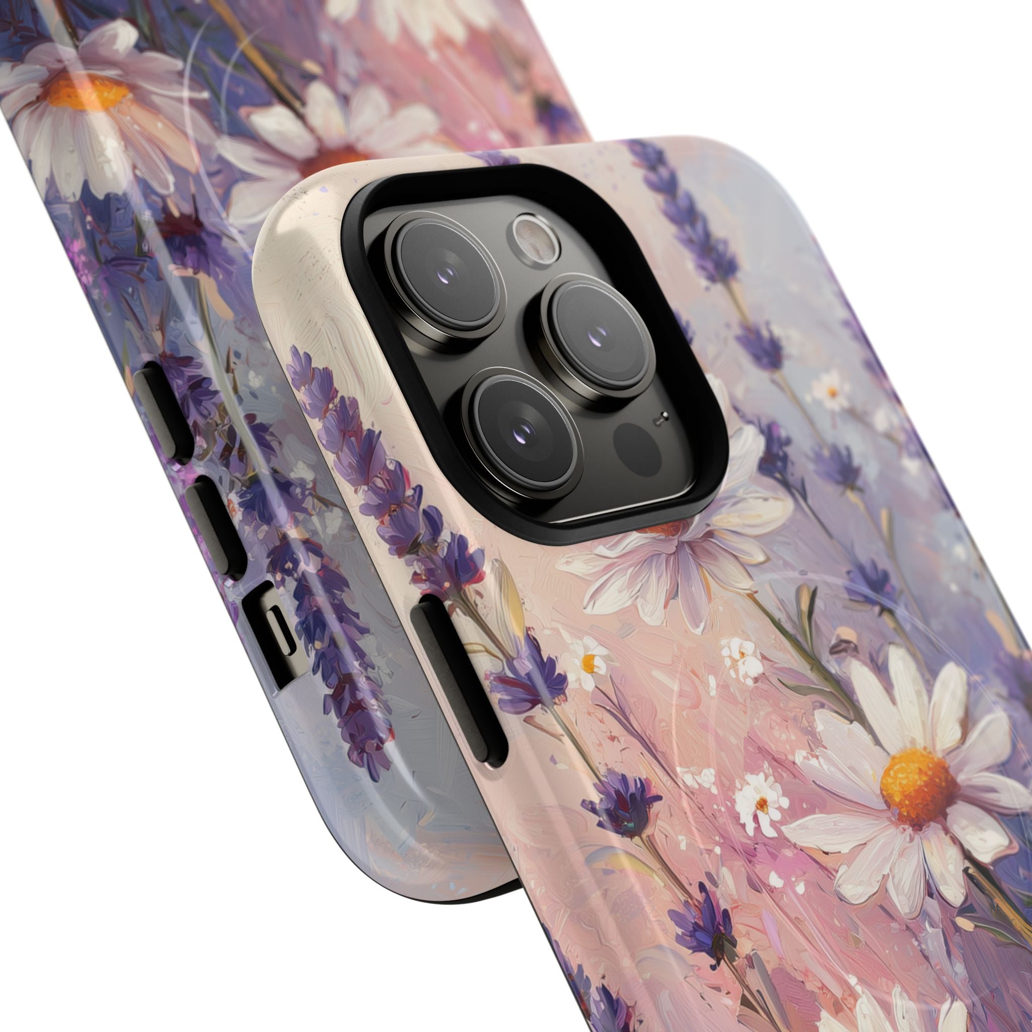 Daisy Lavender Bloom iPhone 14 Pro Max Case - Tough+