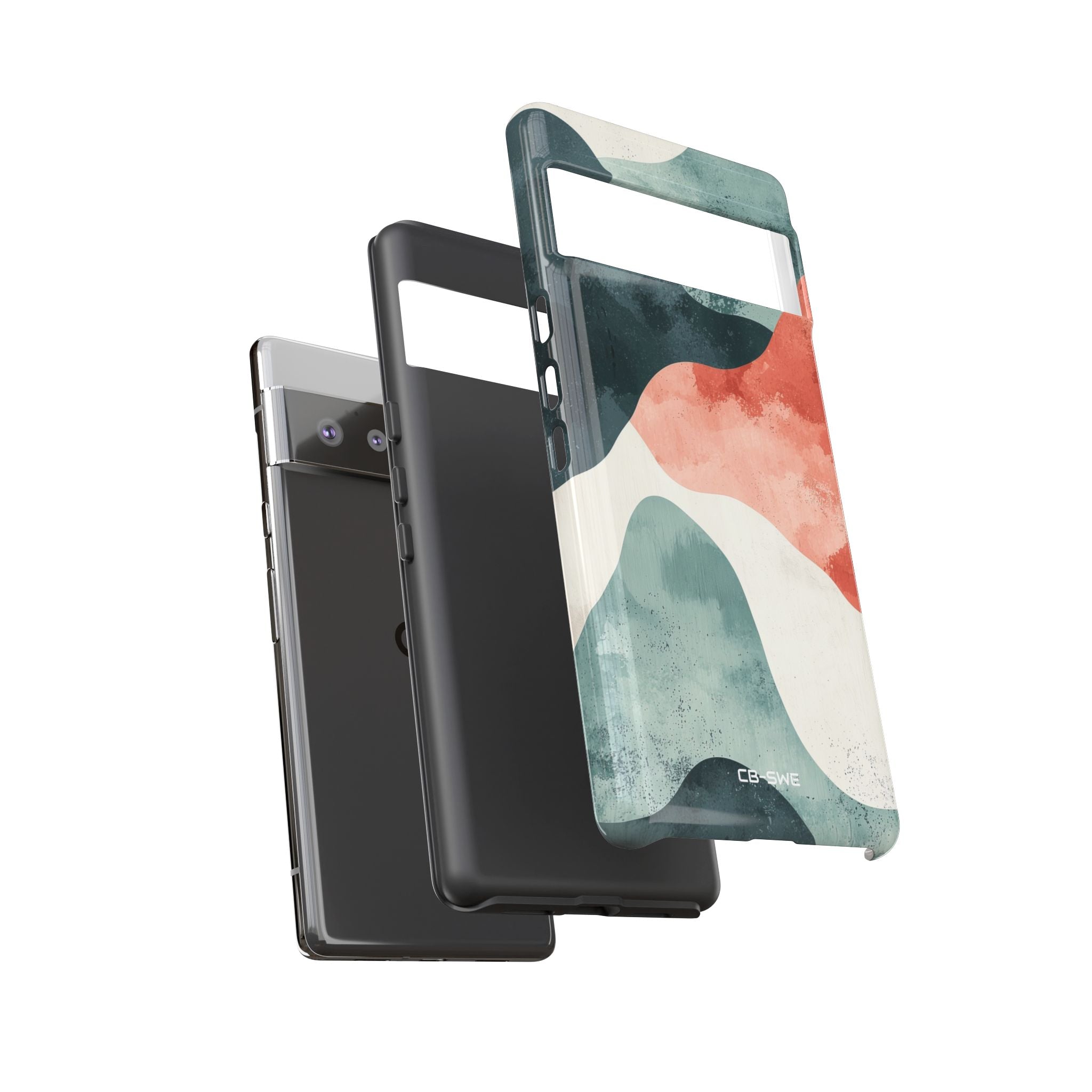 Fluid Shapes Emerge - Google Pixel Case