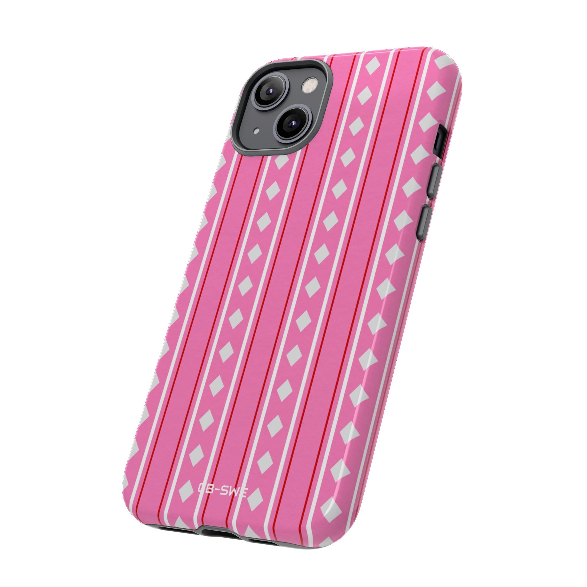 Pink Diamonds Symmetry - iPhone Case