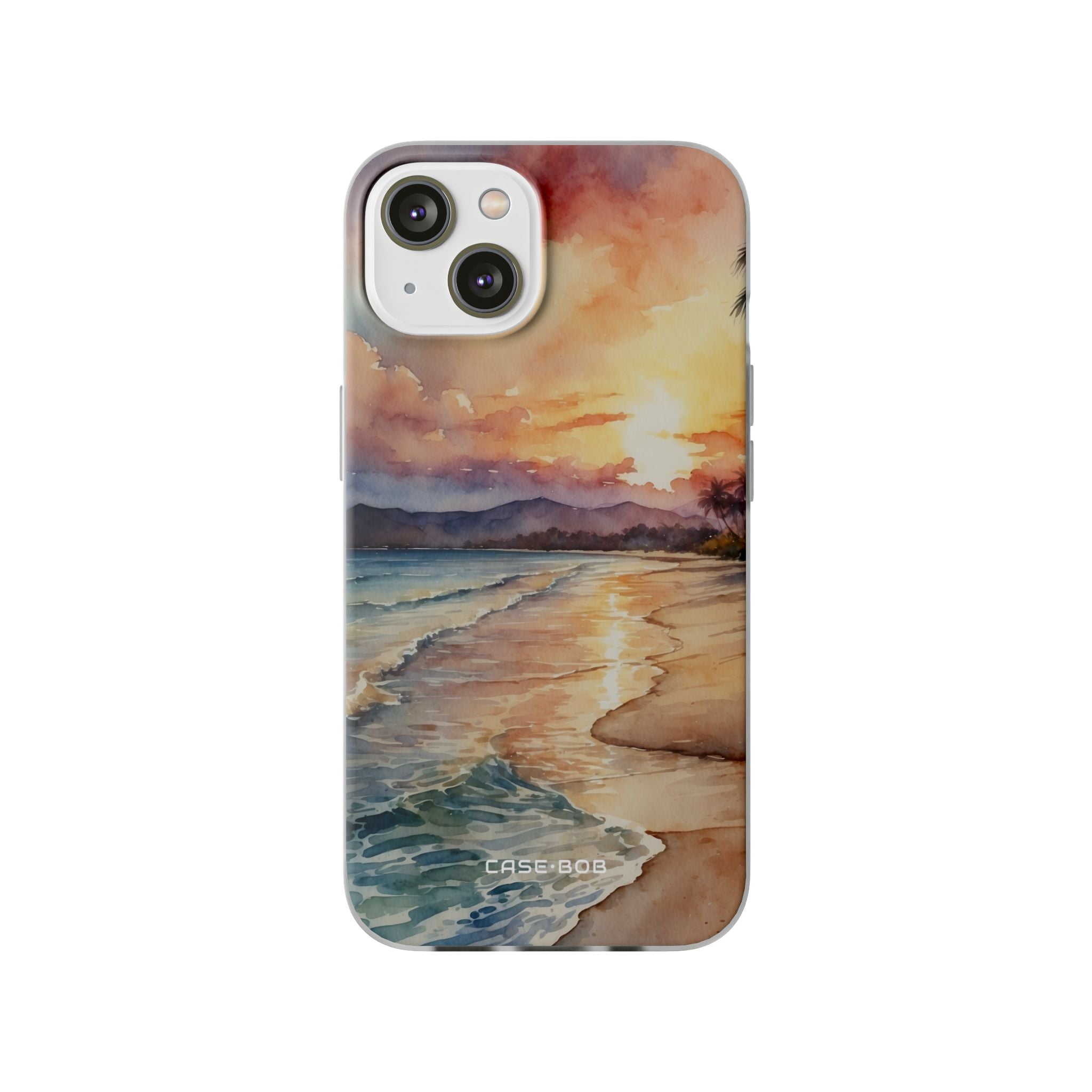Sunset Reflection iPhone 14 Case - Soft