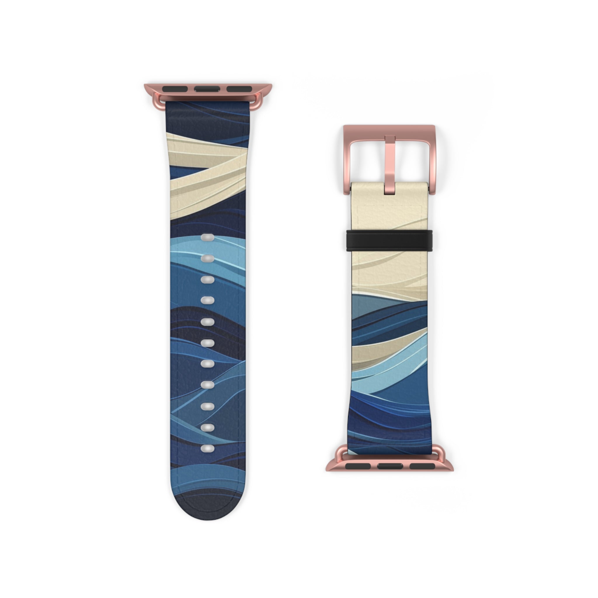 Blue Wave Flow - Watch Band