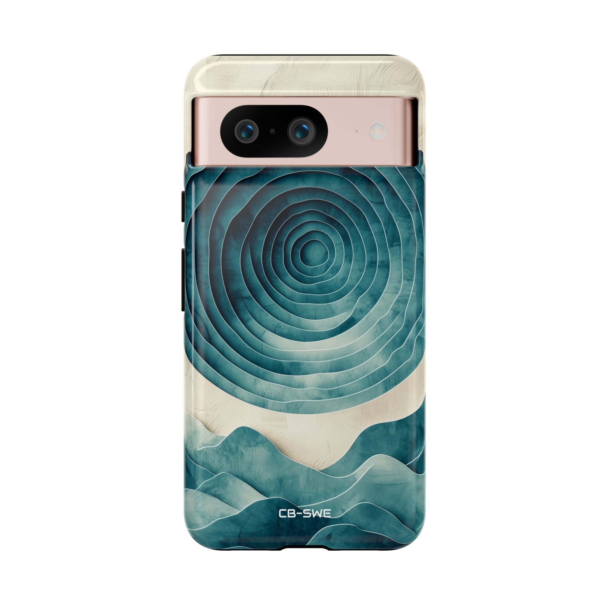 Waves Embrace Circles - Google Pixel Case