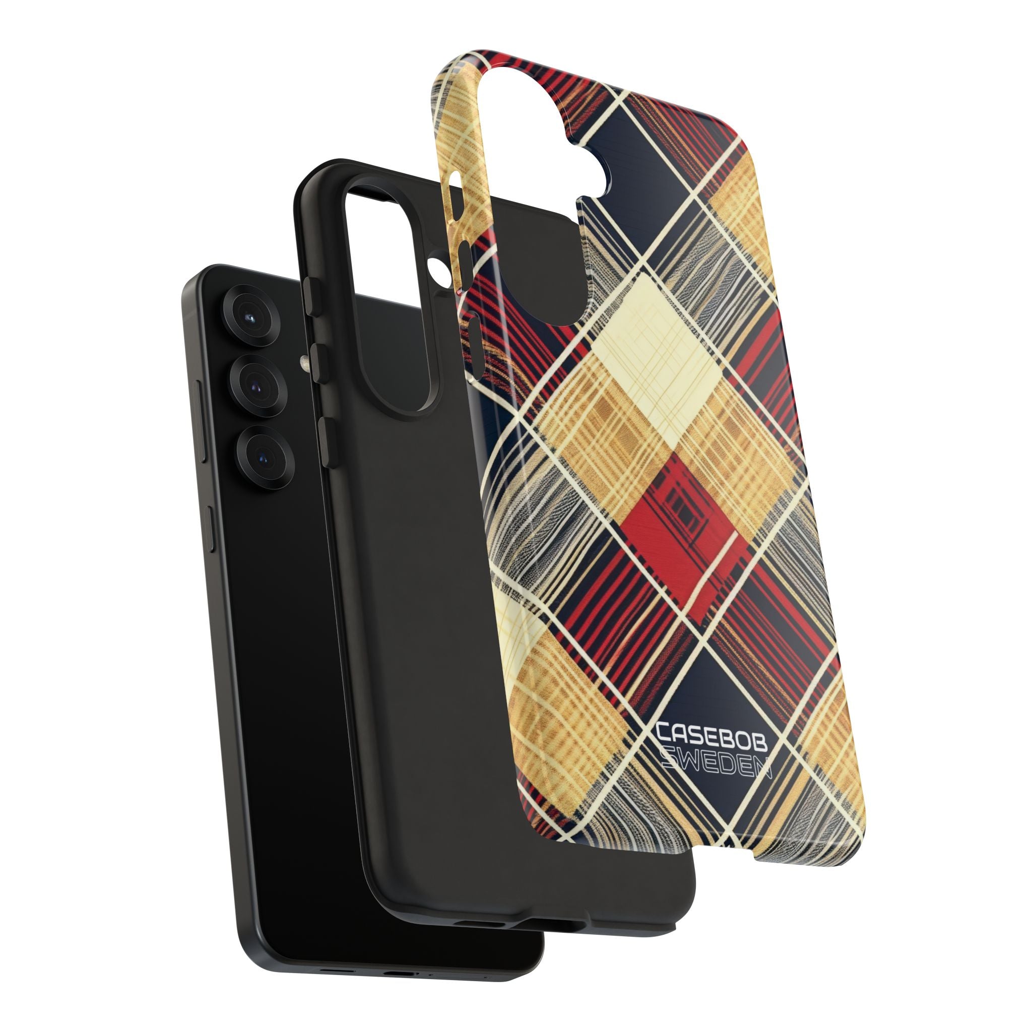 Geruite Diamant Wandkleed Samsung S25 - Tough