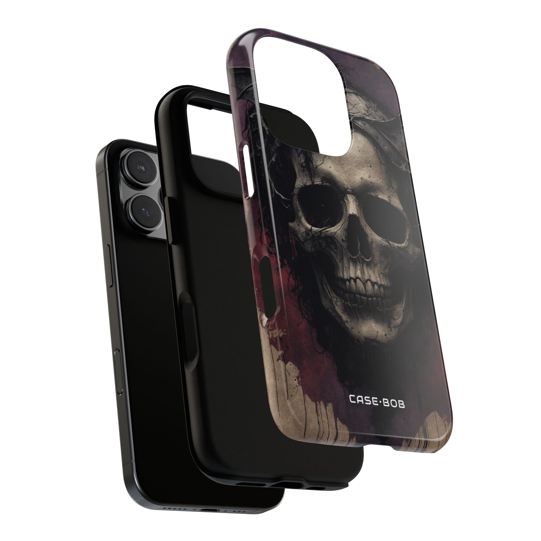 Skull Twilight iPhone 16 Pro Case - Tough
