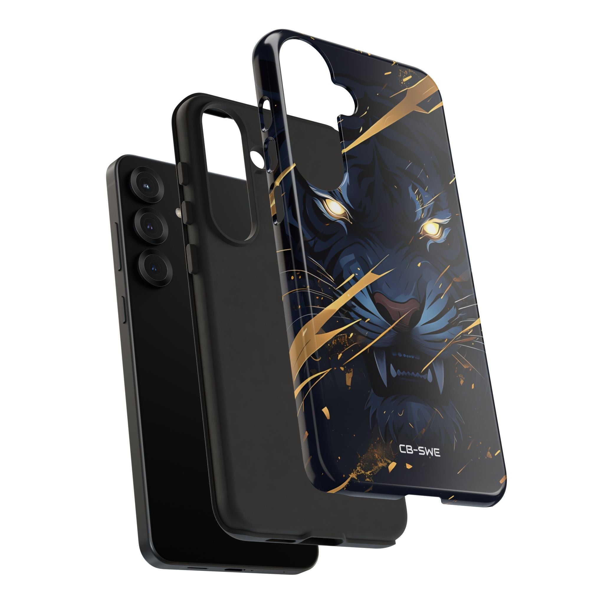 Tiger's Glowing Gaze - Samsung Case