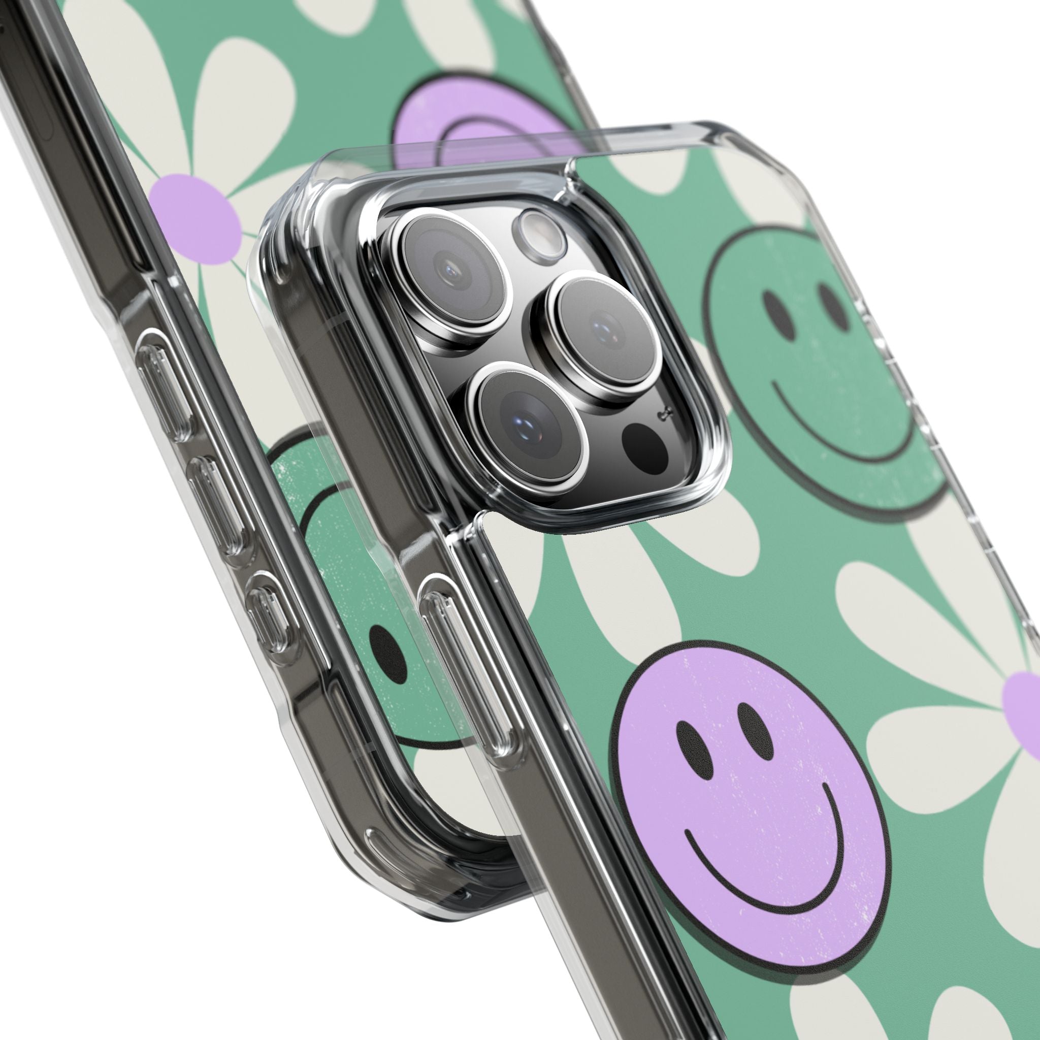 Playful Retro Blooms iPhone Case - Impact