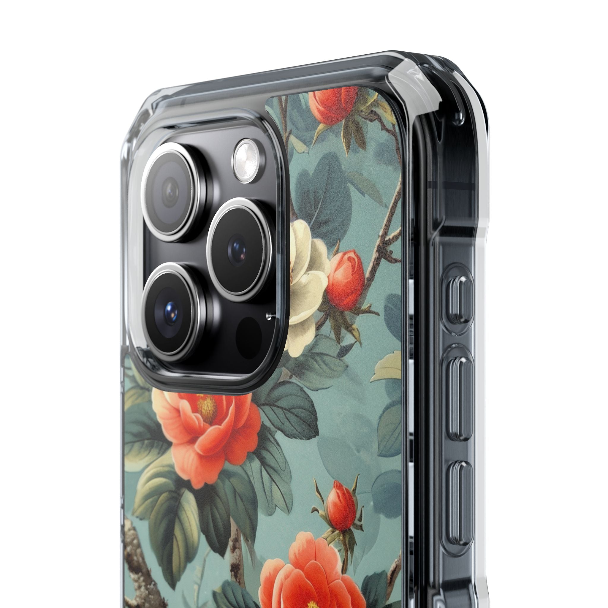 Coral Bloom iPhone 15 Pro Case - Impact