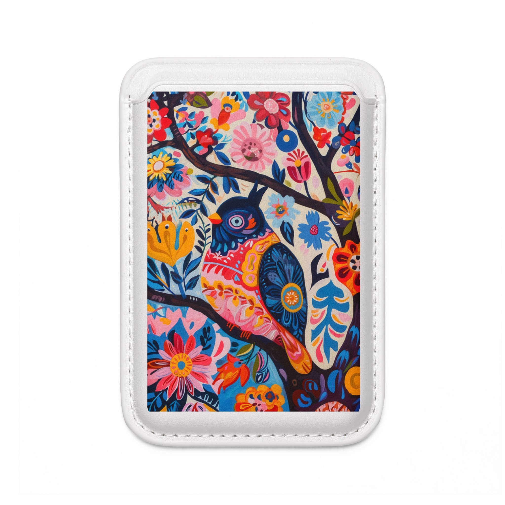 Ornate Owl Bloom Wallet – MagSafe Ready