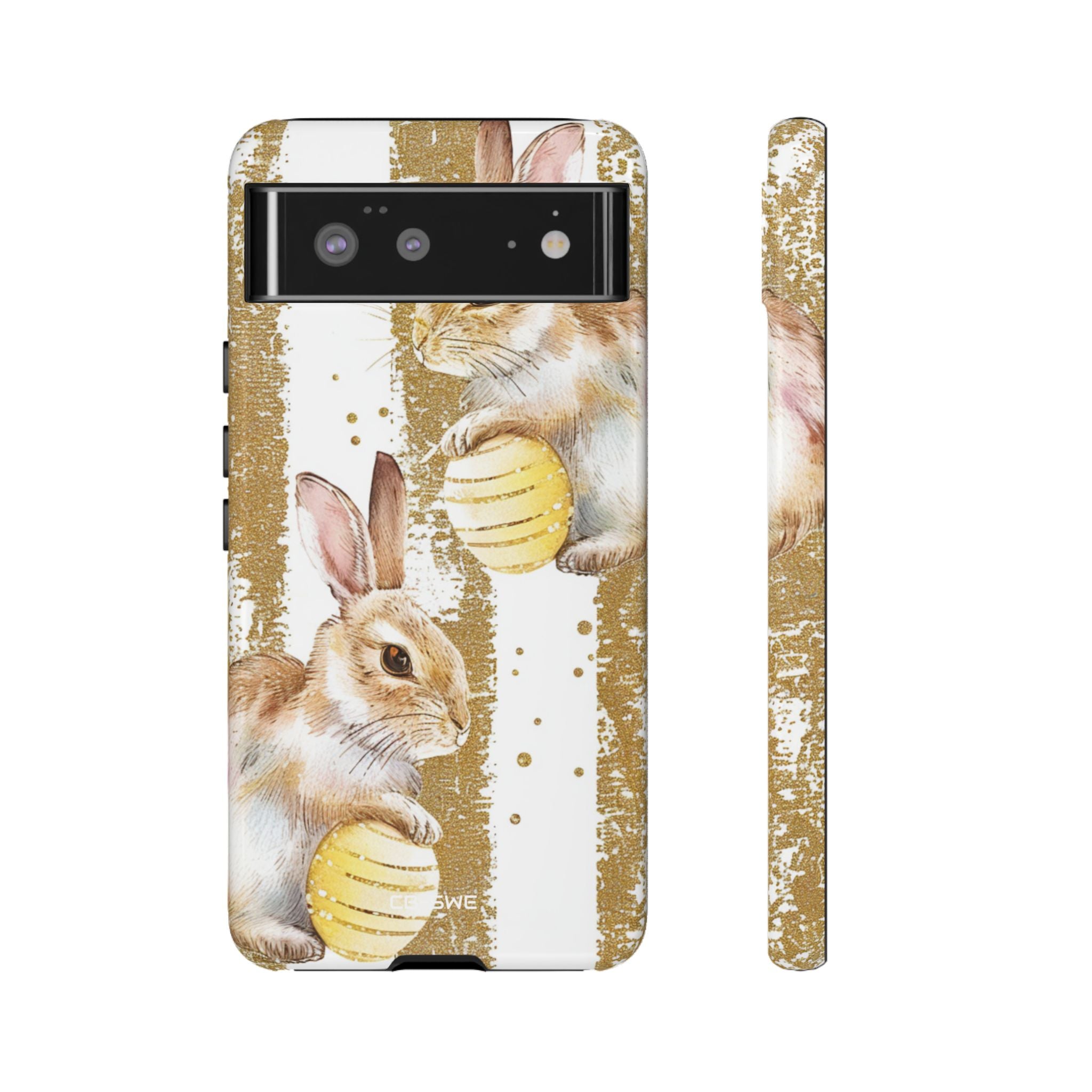 Bunnies Hold Eggs - Google Pixel Case