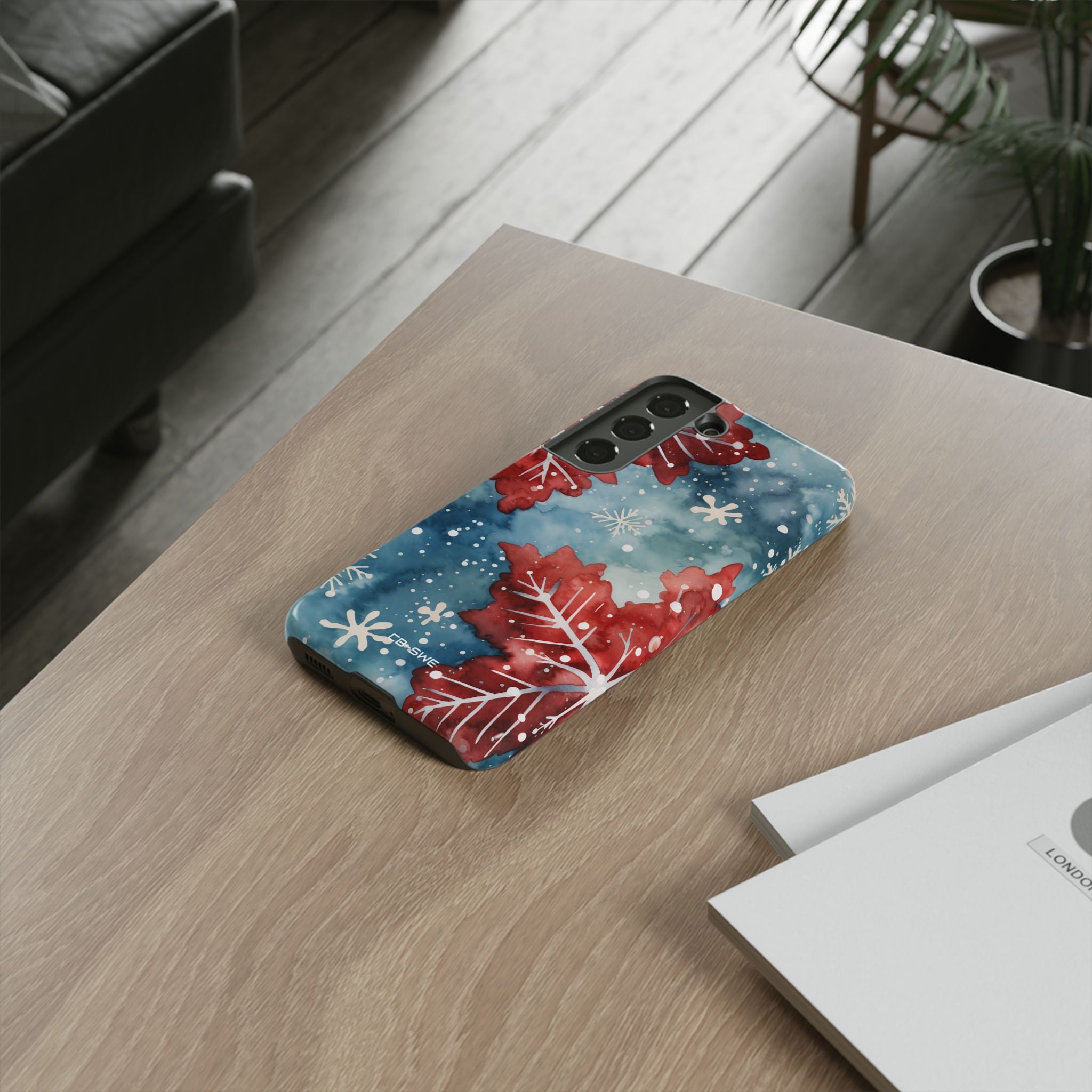 Winter Leaves Dance - Samsung Case