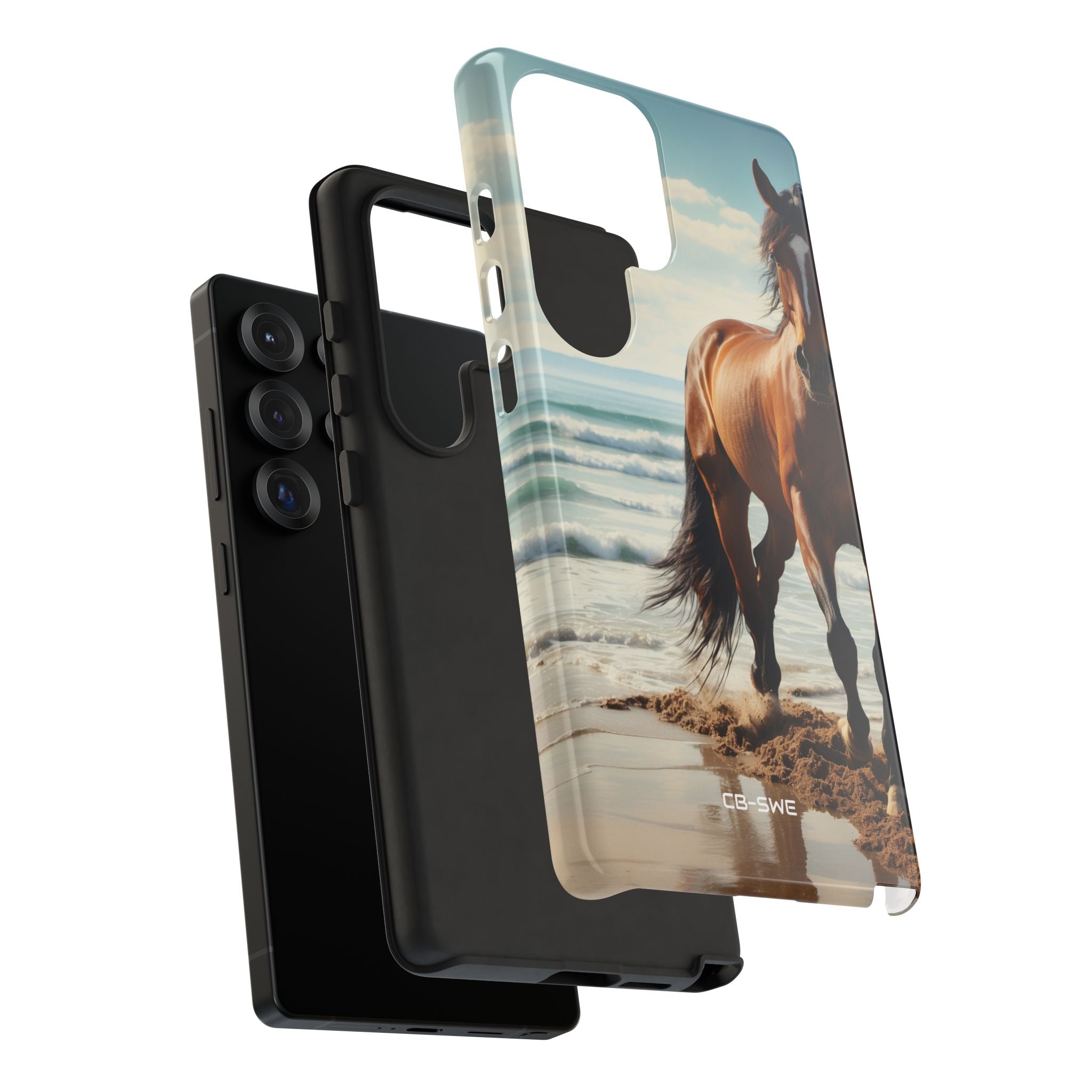 Horse Gallops Shoreline - Samsung Case