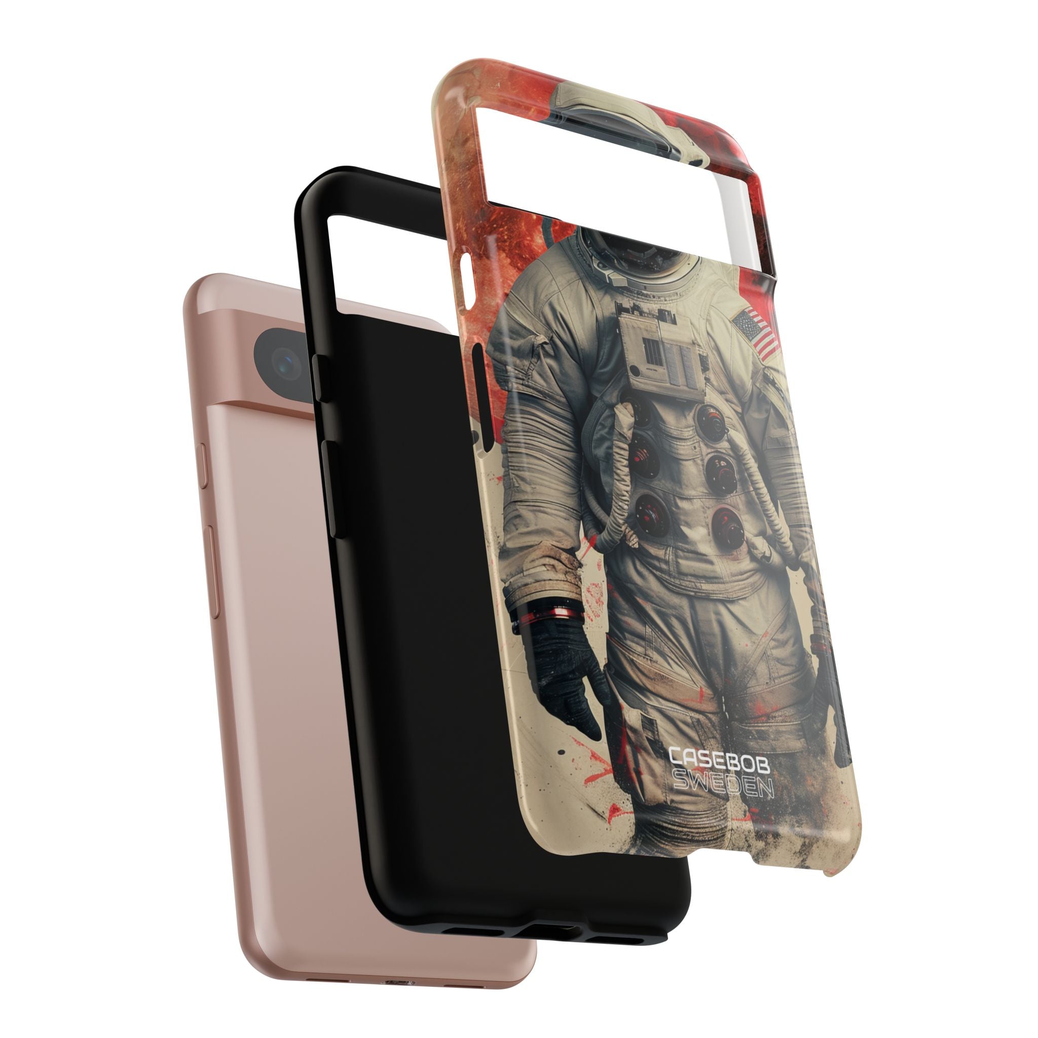 Sogno Passeggiata Spaziale Cremisi Google Pixel 8 - Tough