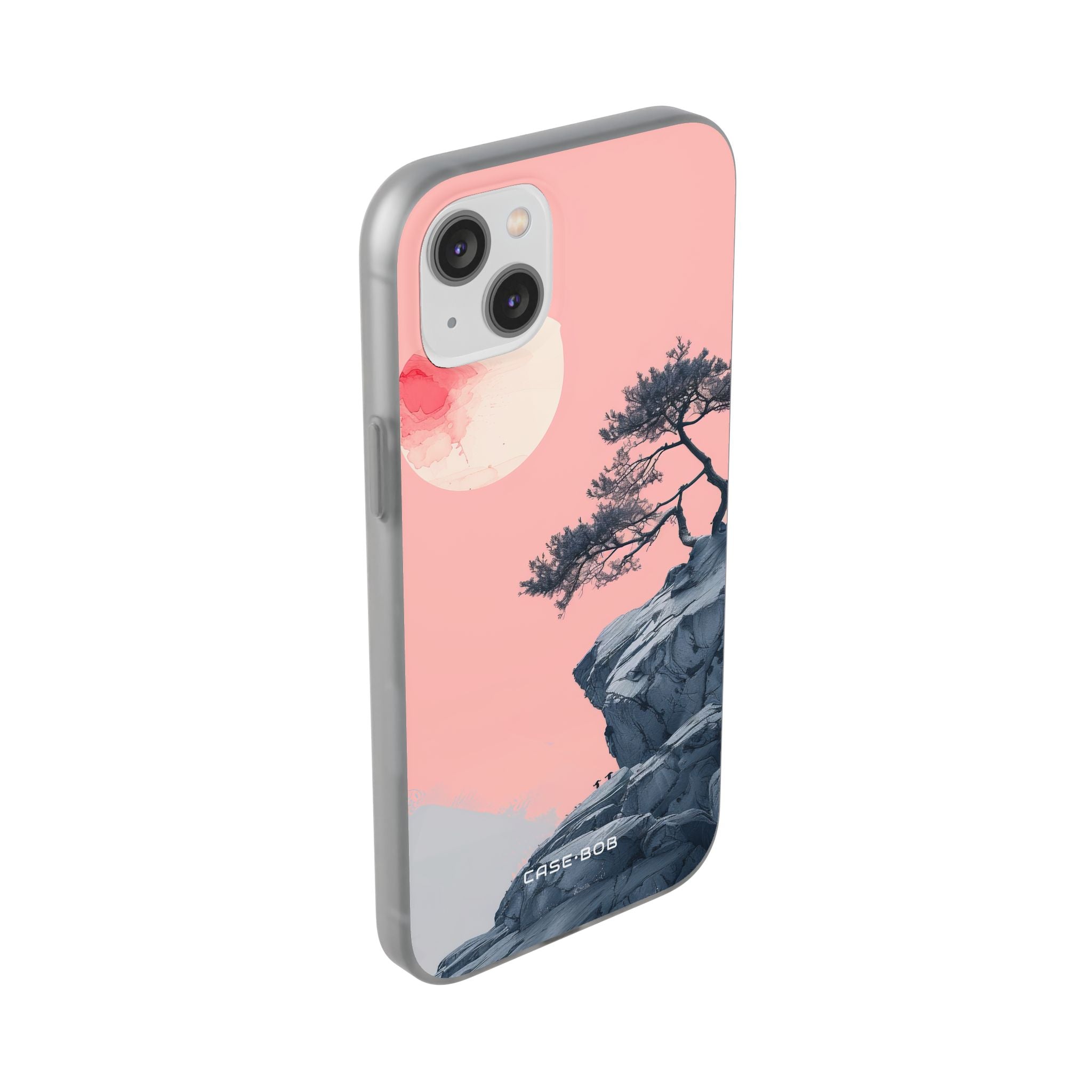 Crimson Moon Tree iPhone 14 Plus Case - Soft