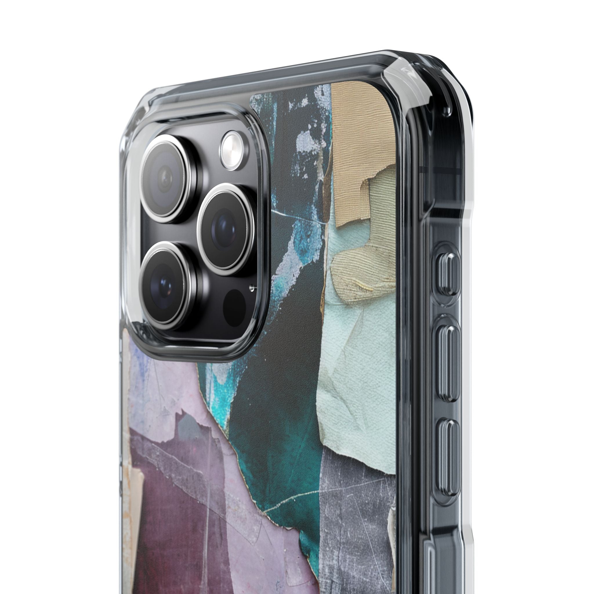 Layered Earth Bloom iPhone 15 - Impact Clear+
