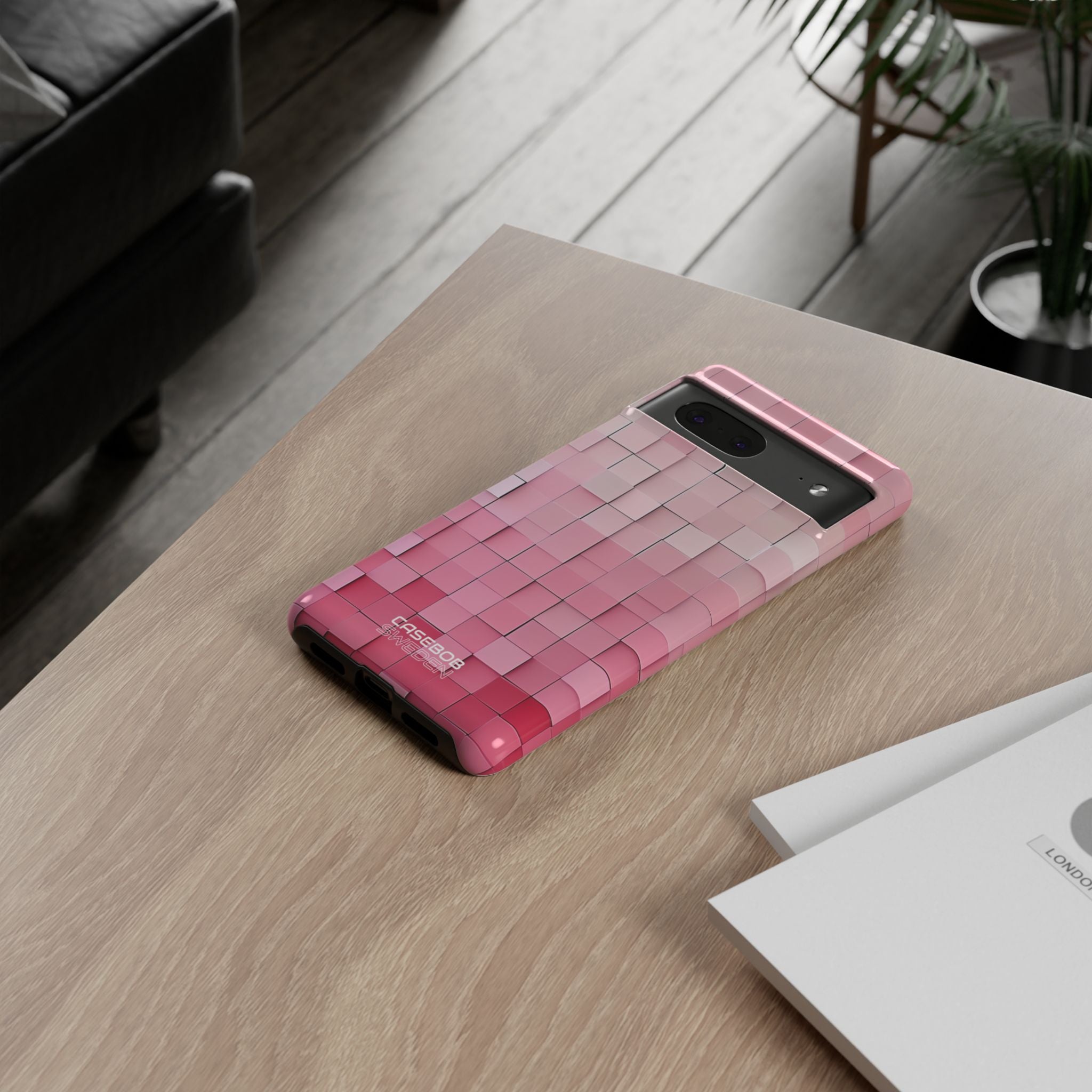 Bagliore a mosaico rosa Google Pixel 7 - Tough