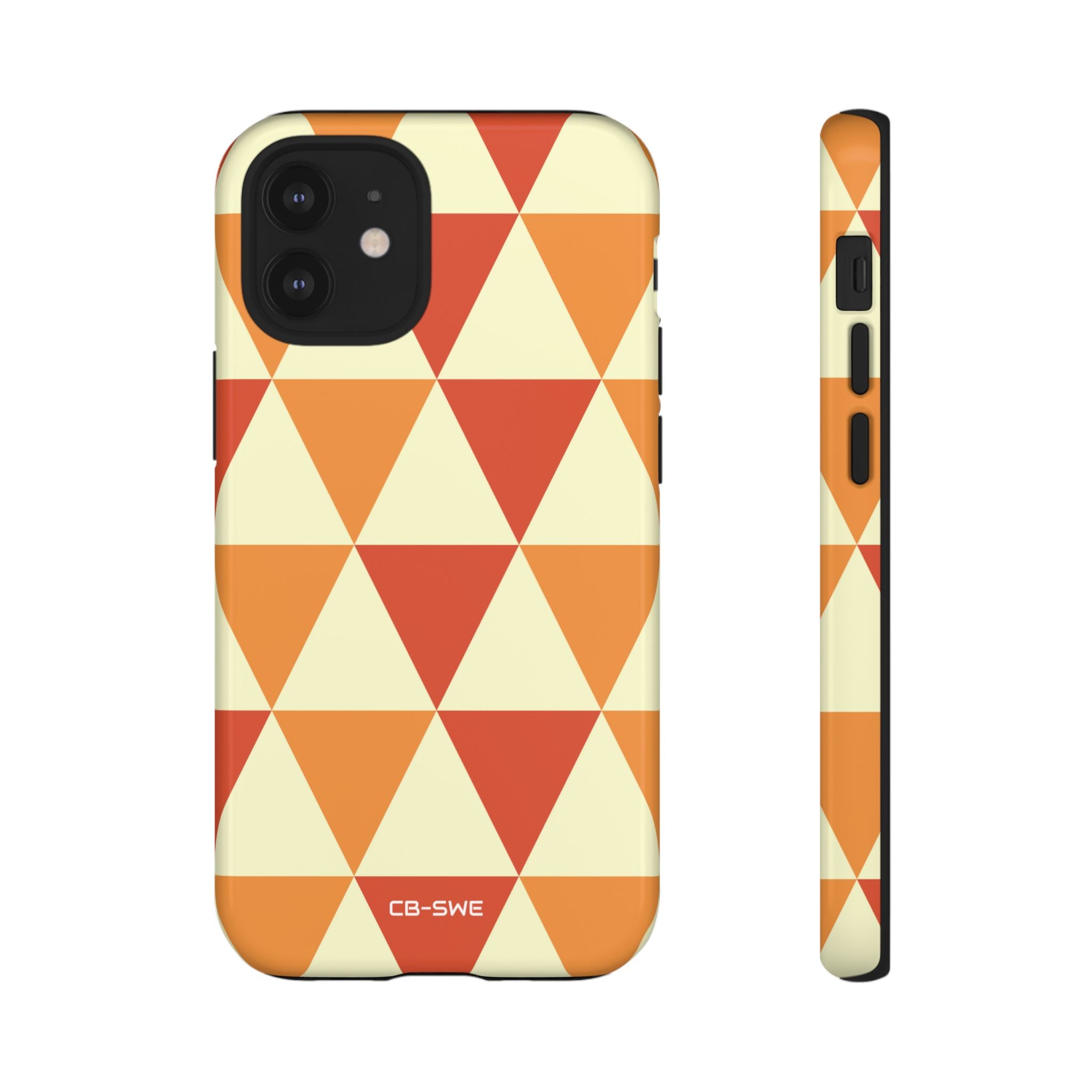 Autumn Triangles Dance - iPhone Case