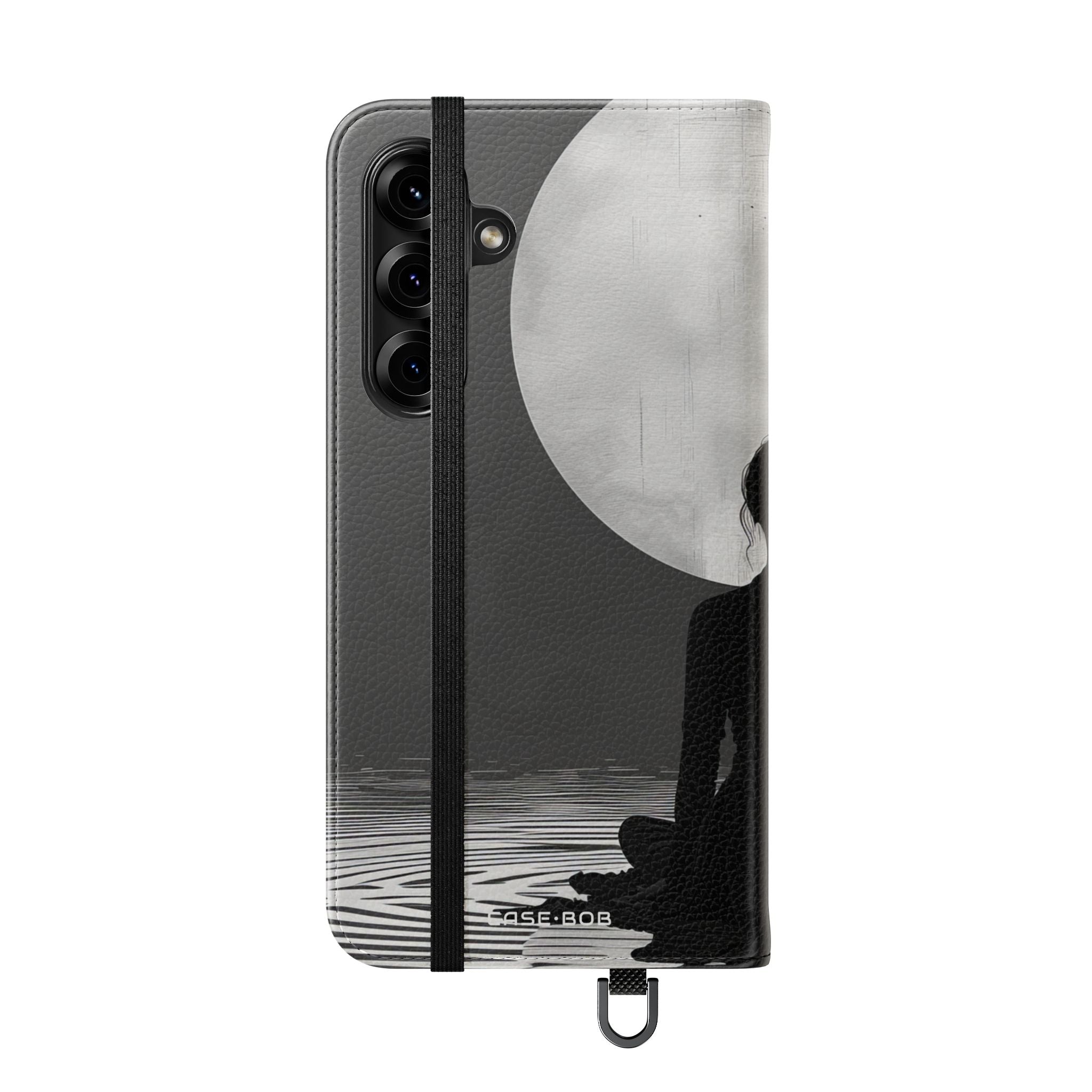 Moonlit Silence - Samsung S25+ Case - Wallet