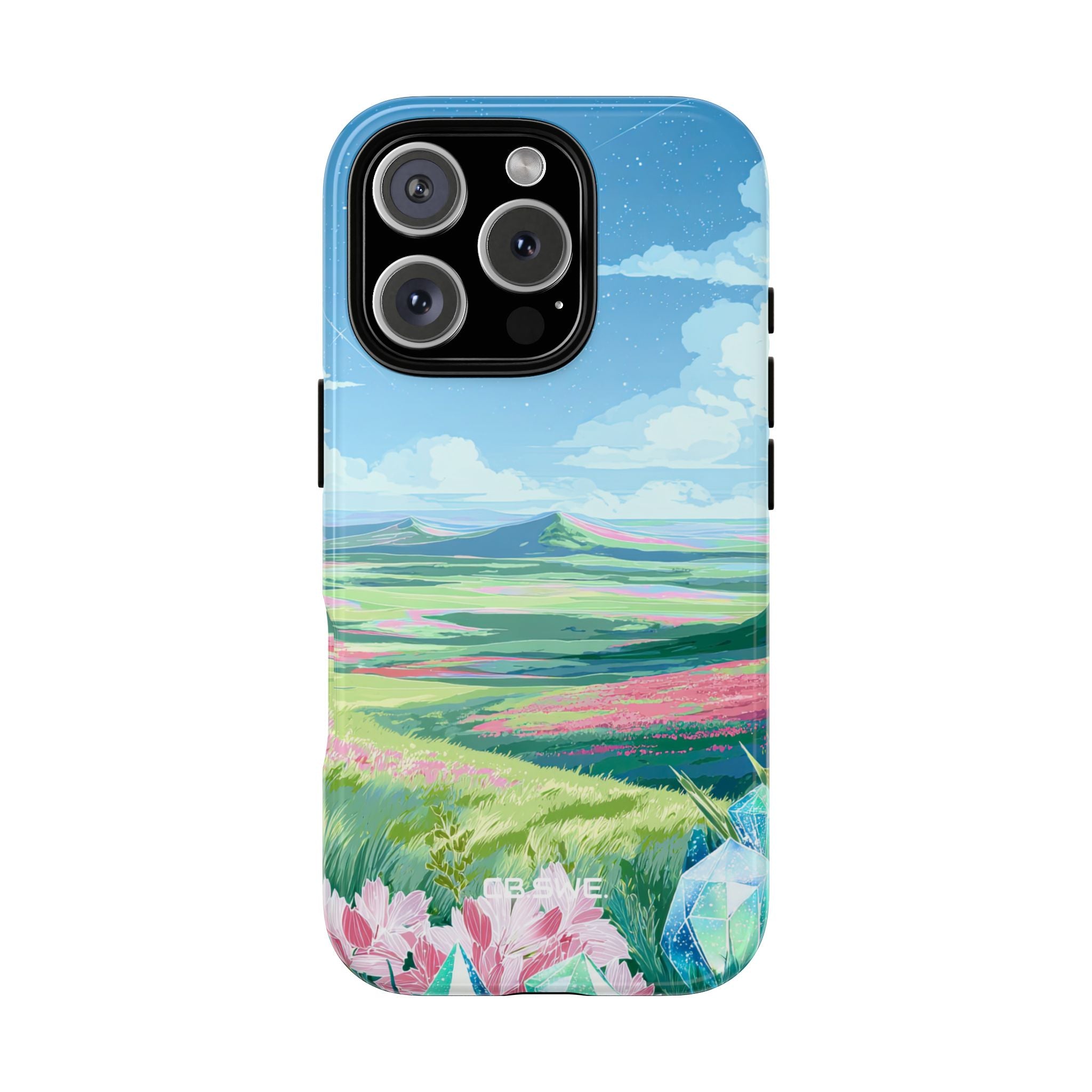 Serene Crystal Landscape iPhone 16 - Tough