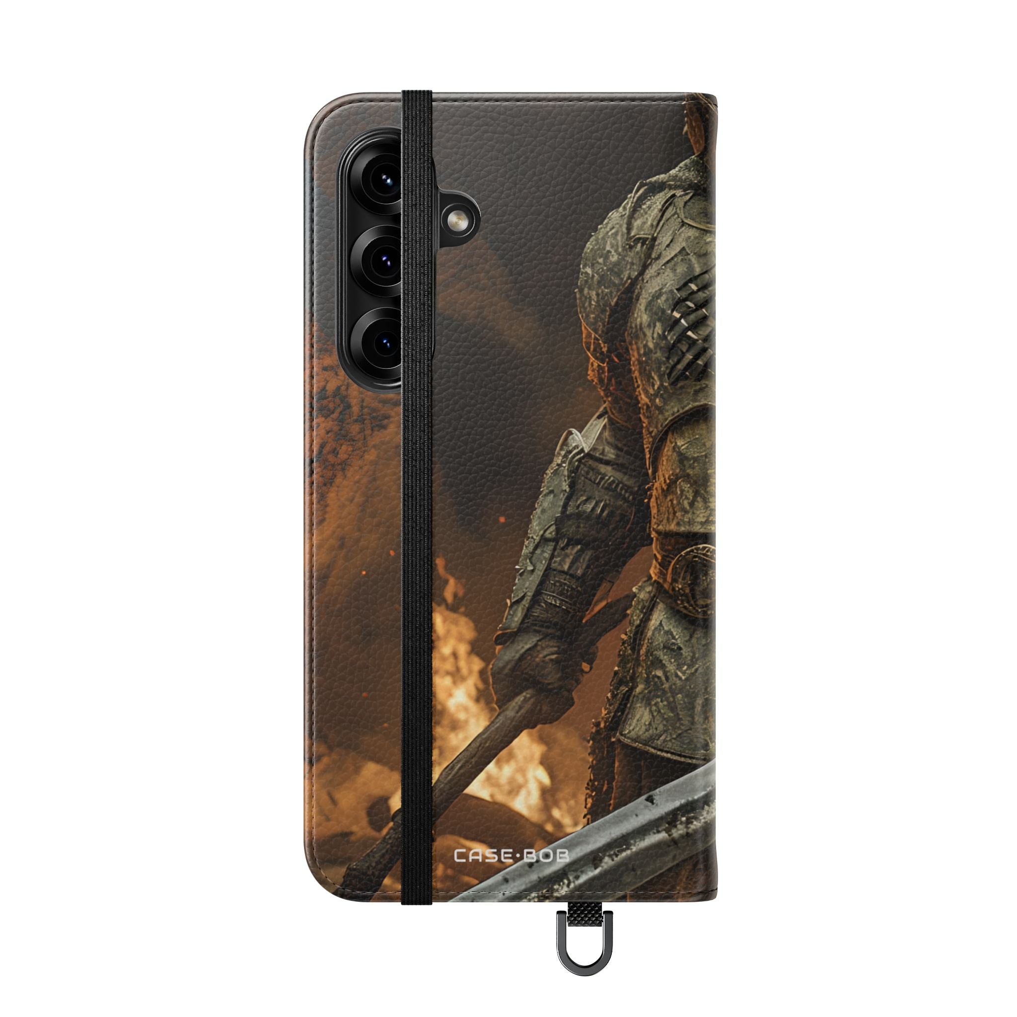 Horned Warrior Flame - Samsung S25+ Case - Lompakko