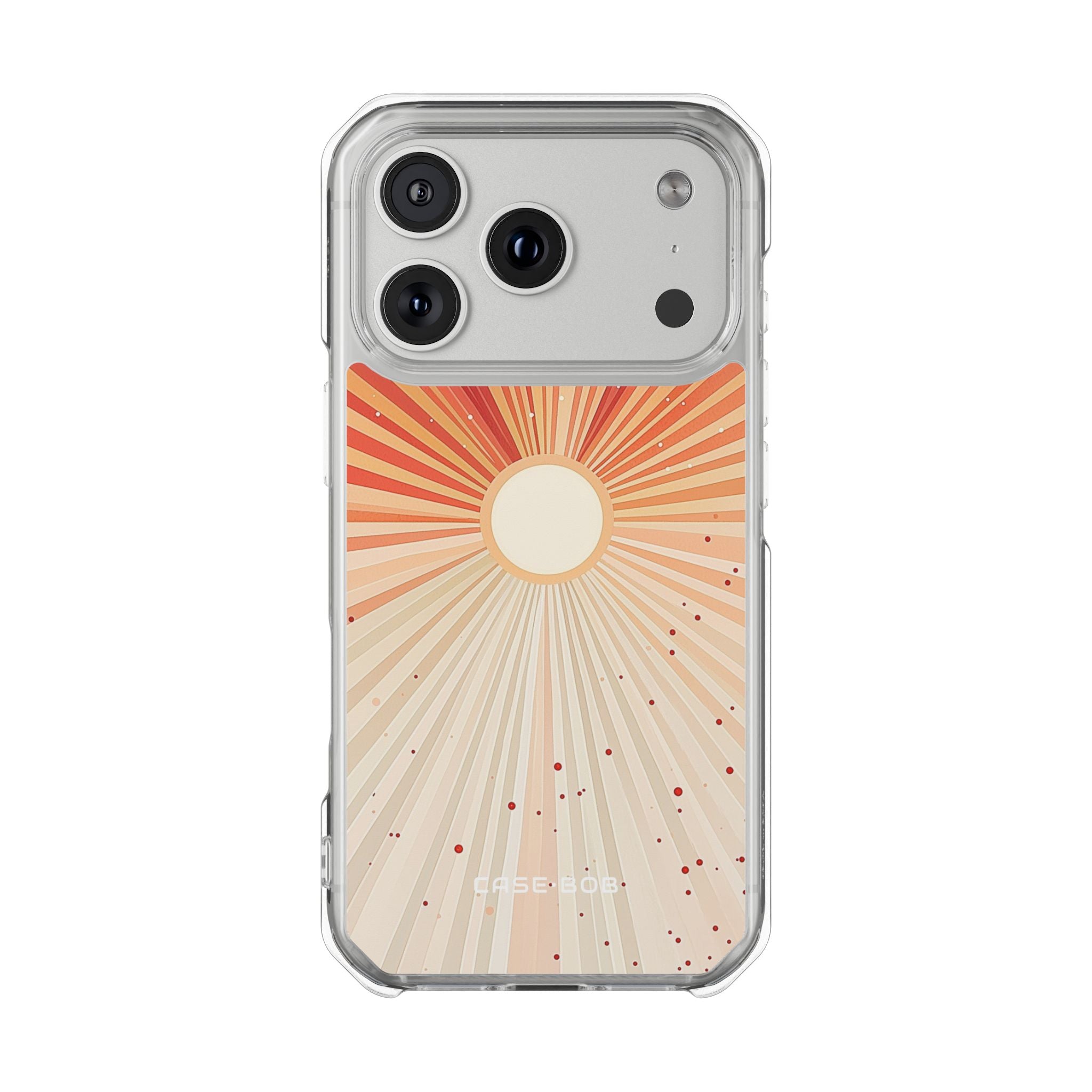 Crème Sunburst iPhone 17 Pro Case - Impact