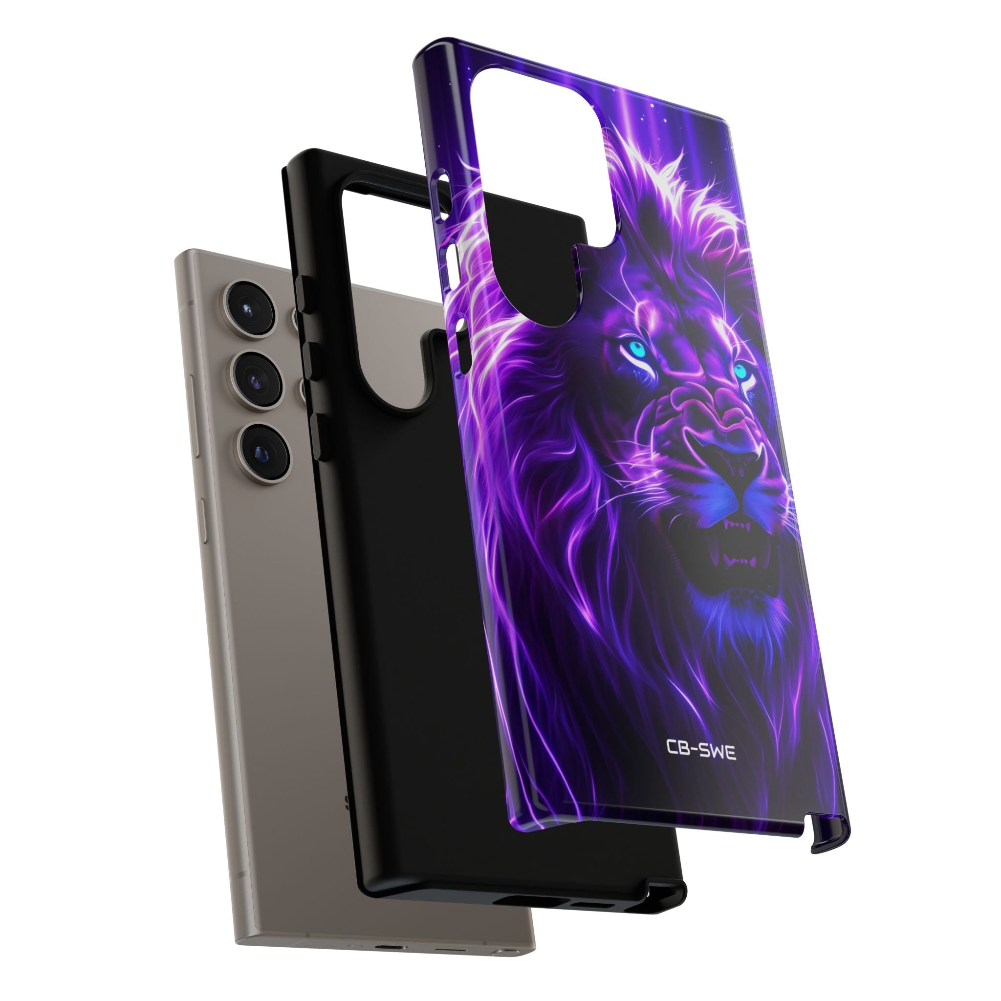 Neon Lion Majesty - Samsung Case