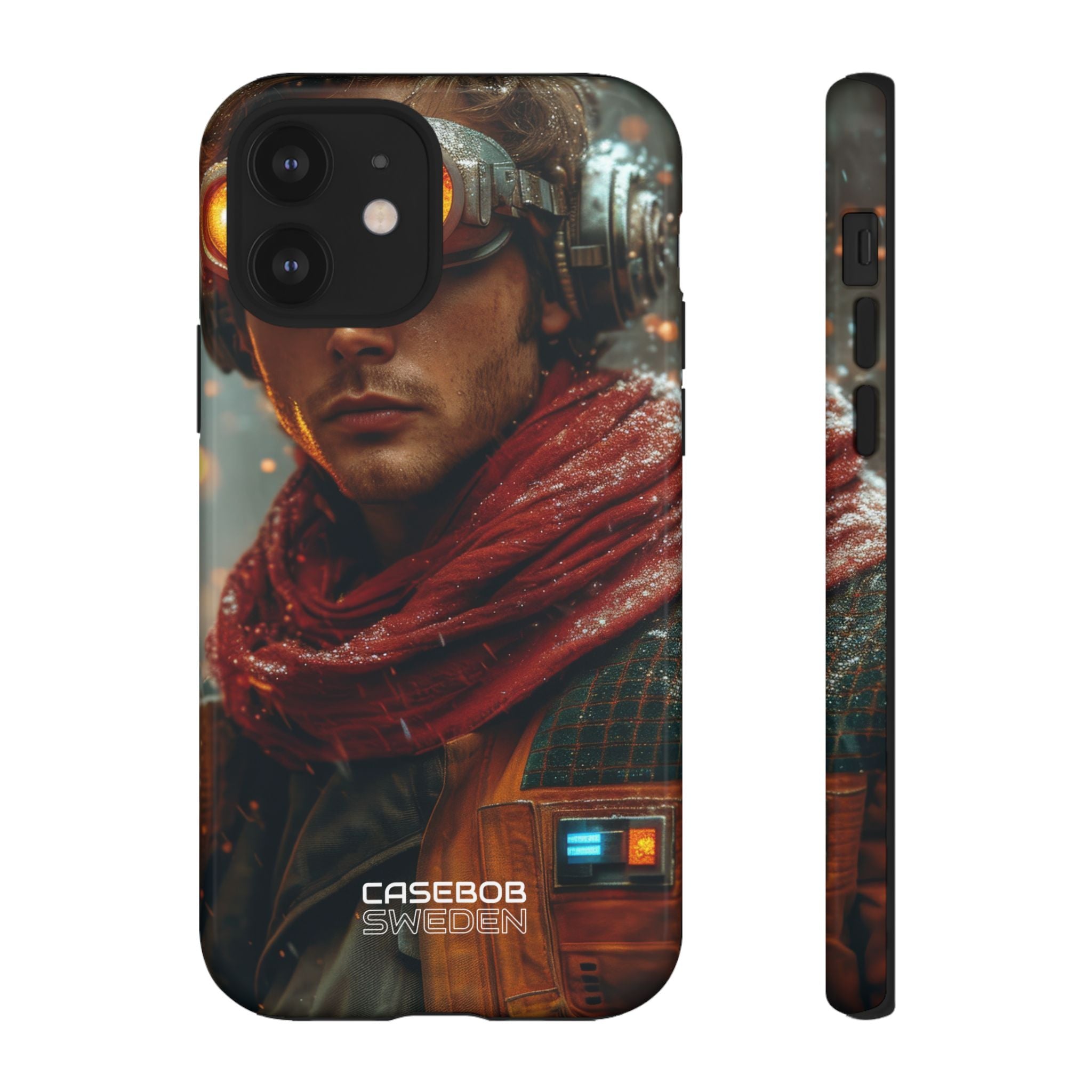 Futuristic Steampunk Explorer iPhone 12 - Tough