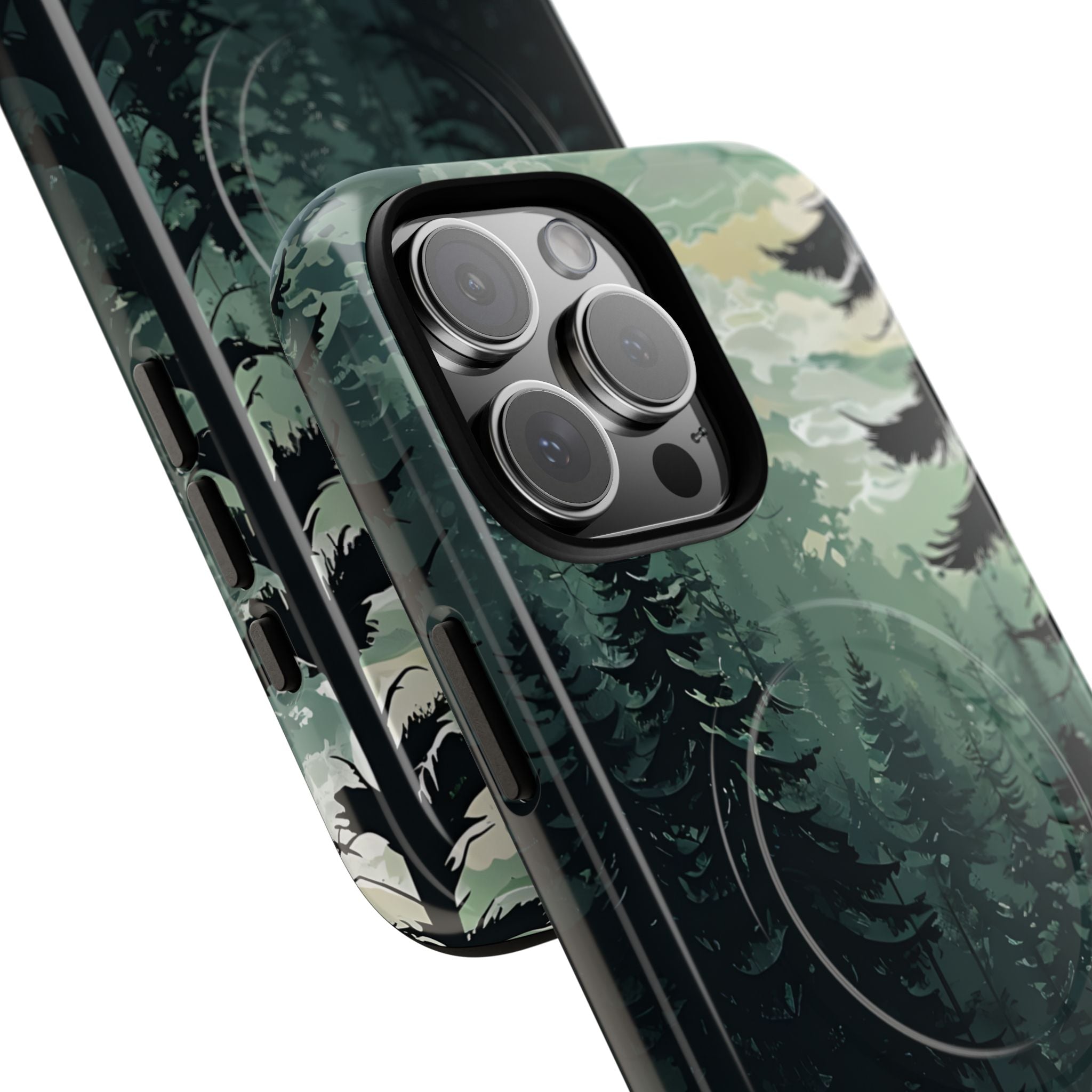 Serene Forest Landscape Phone Cover iPhone 16 - Tough+