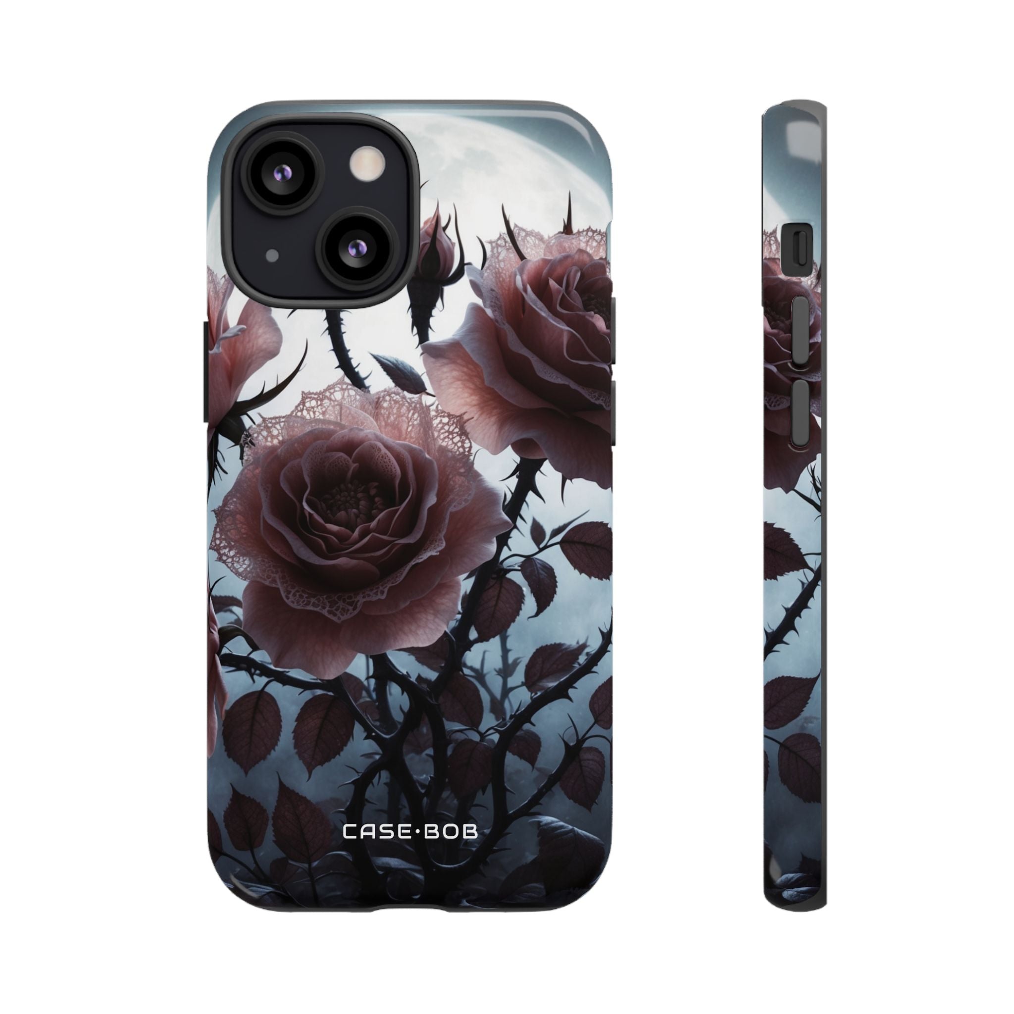 Luminous Rose Thorns iPhone 13 Mini Case - Tough