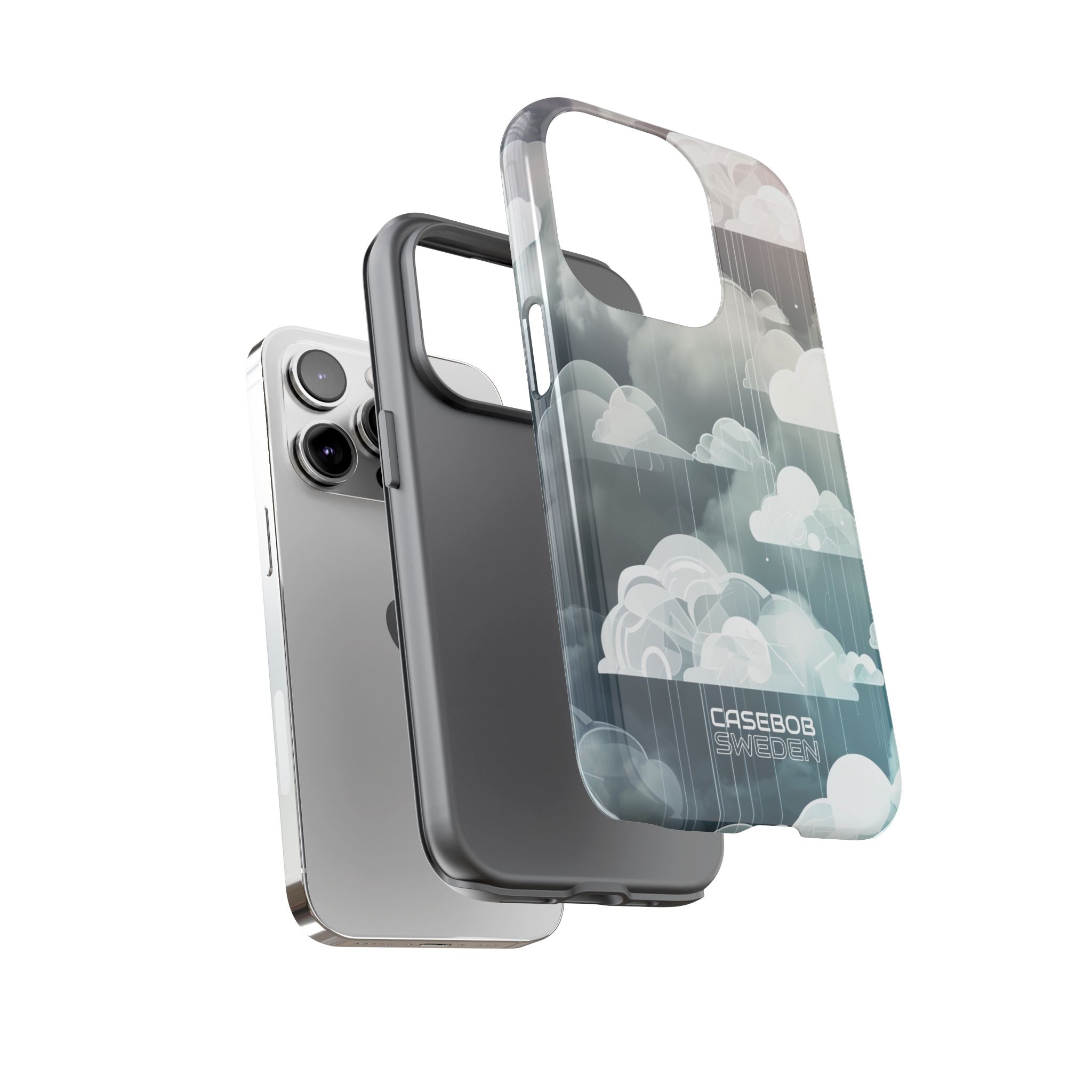 Nuvole da sogno argento iPhone 14 - Tough