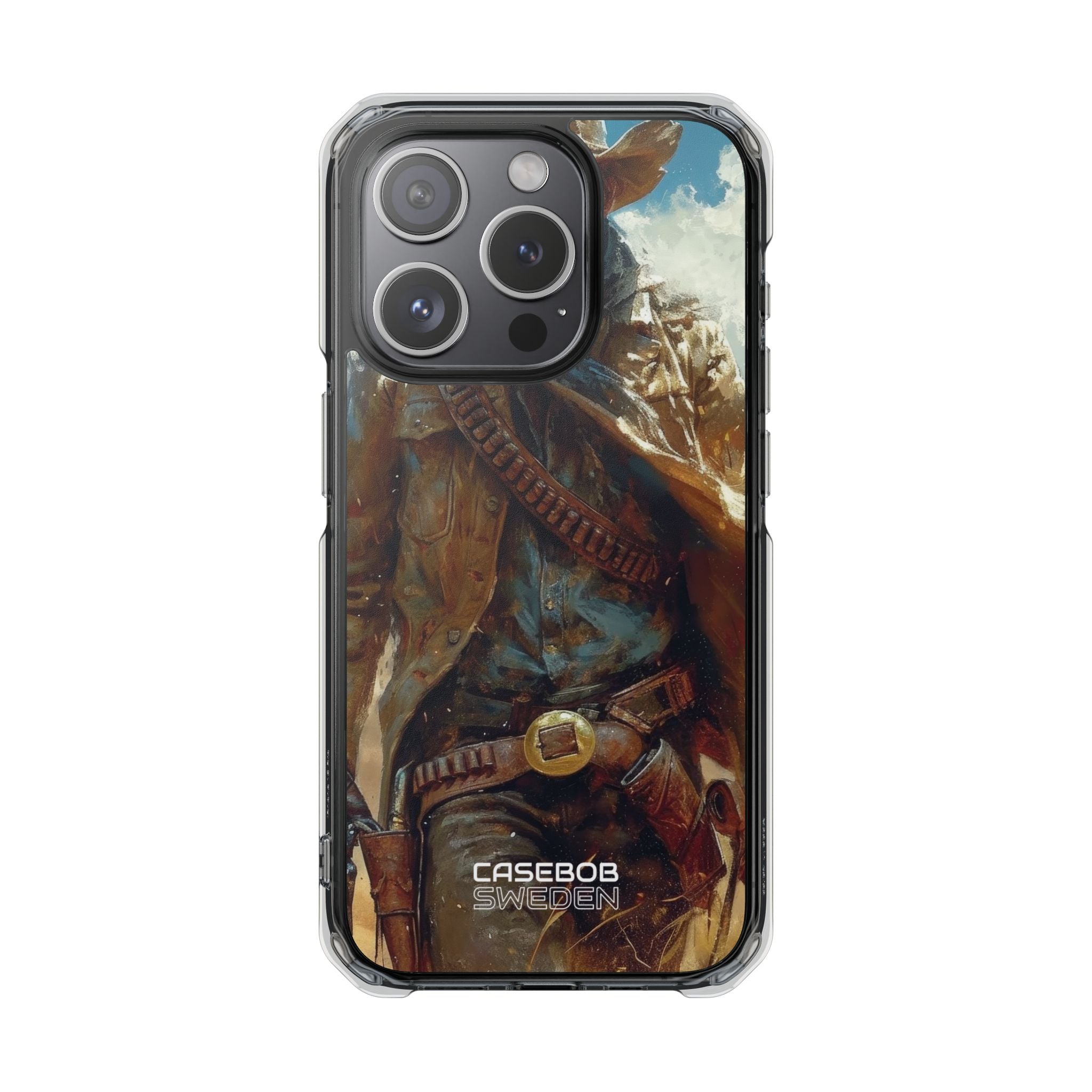 Western Horizon Rider iPhone 15 - Impact Clear+