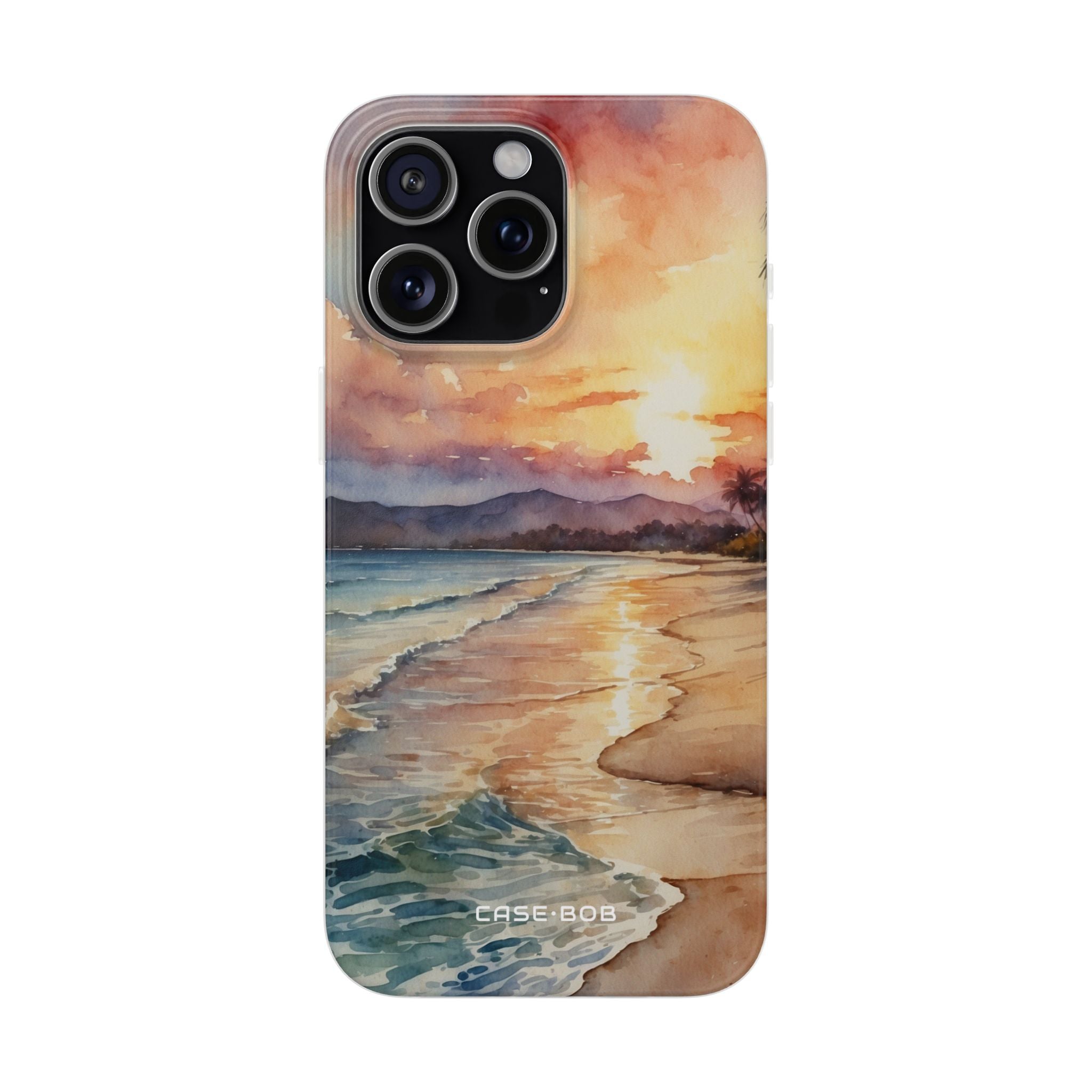 Sunset Reflection iPhone 15 Pro Max Case - Soft