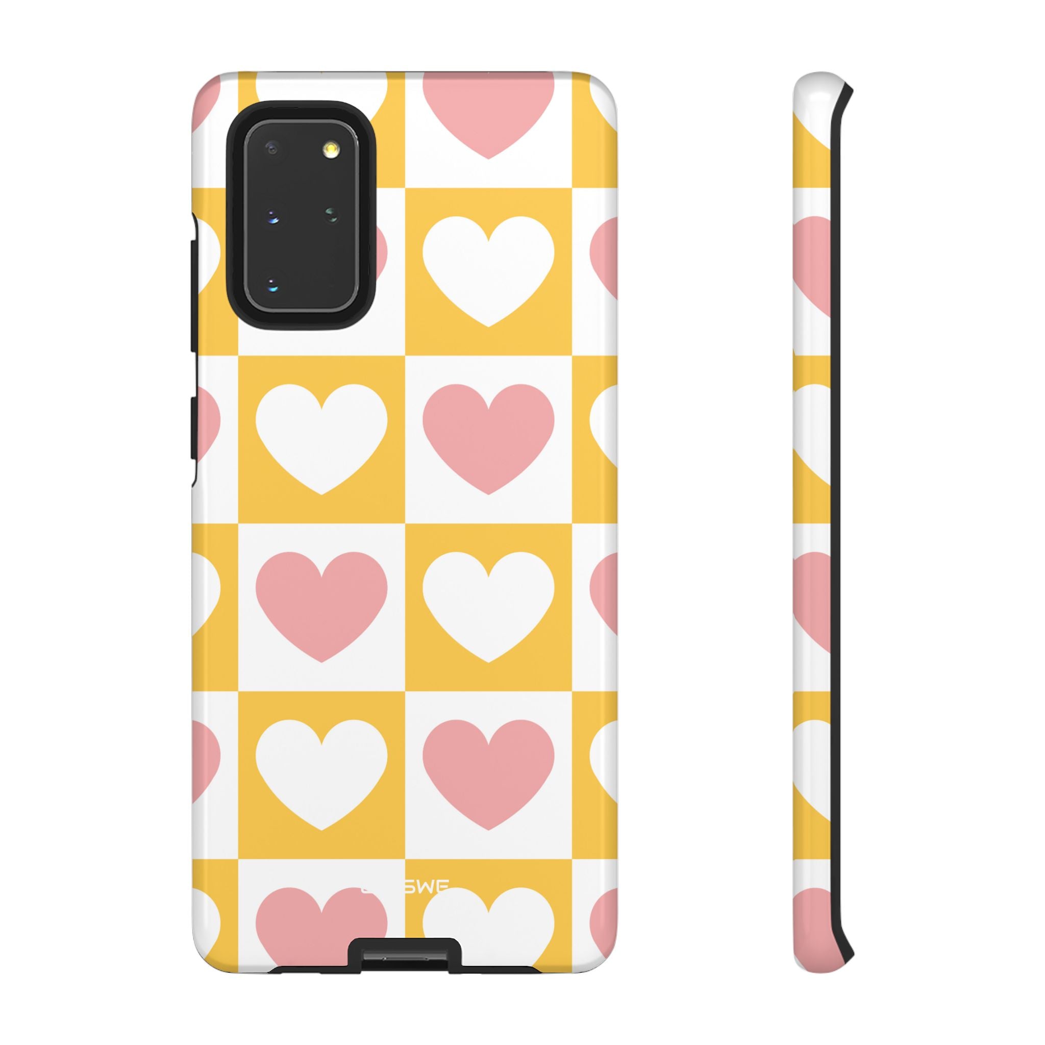 Heart Grid Harmony - Samsung Case