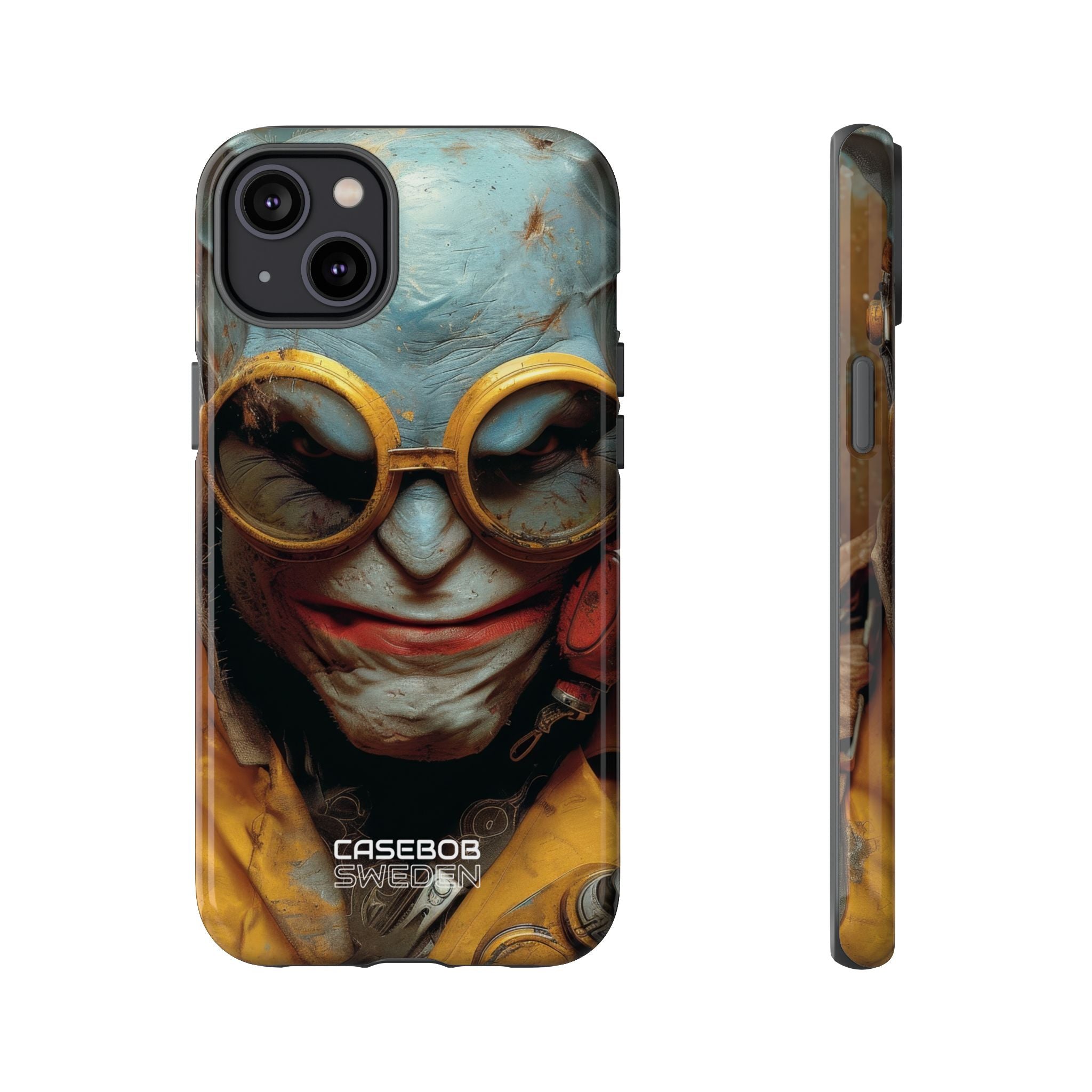 Steampunk Masked Adventurer iPhone 14 - Tough