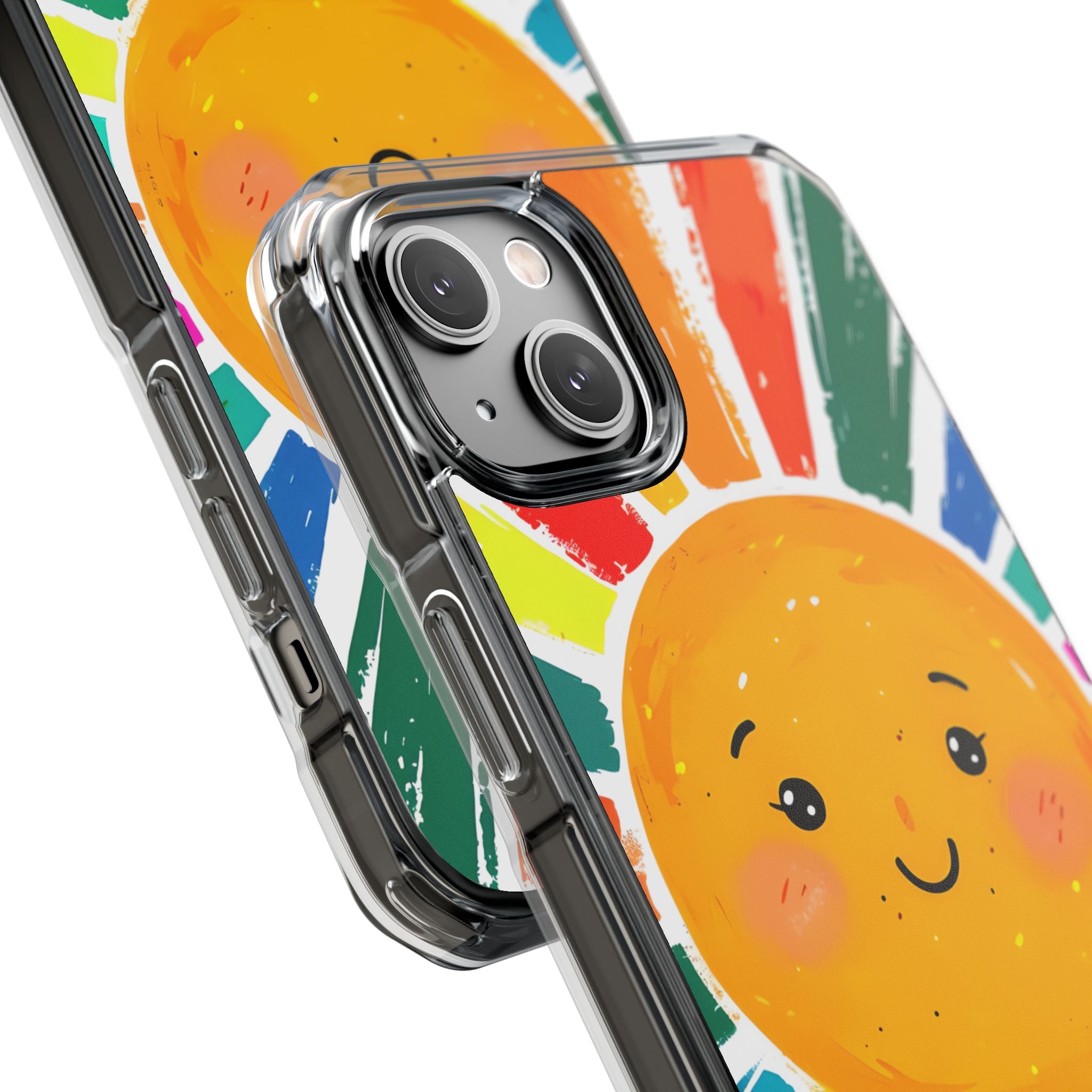 Radiant Smiling Sun iPhone Case - Impact