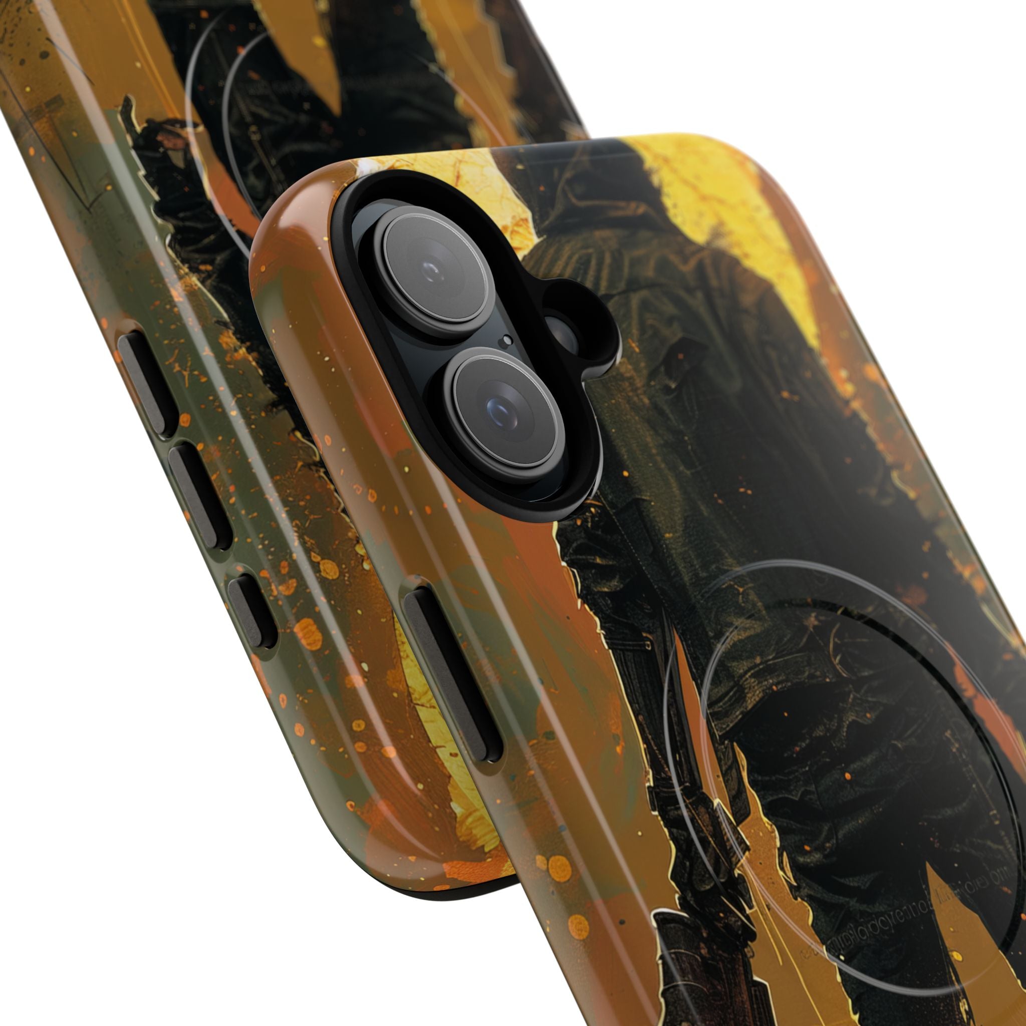 Crimson Fallout Horizon iPhone 16 - Tough+