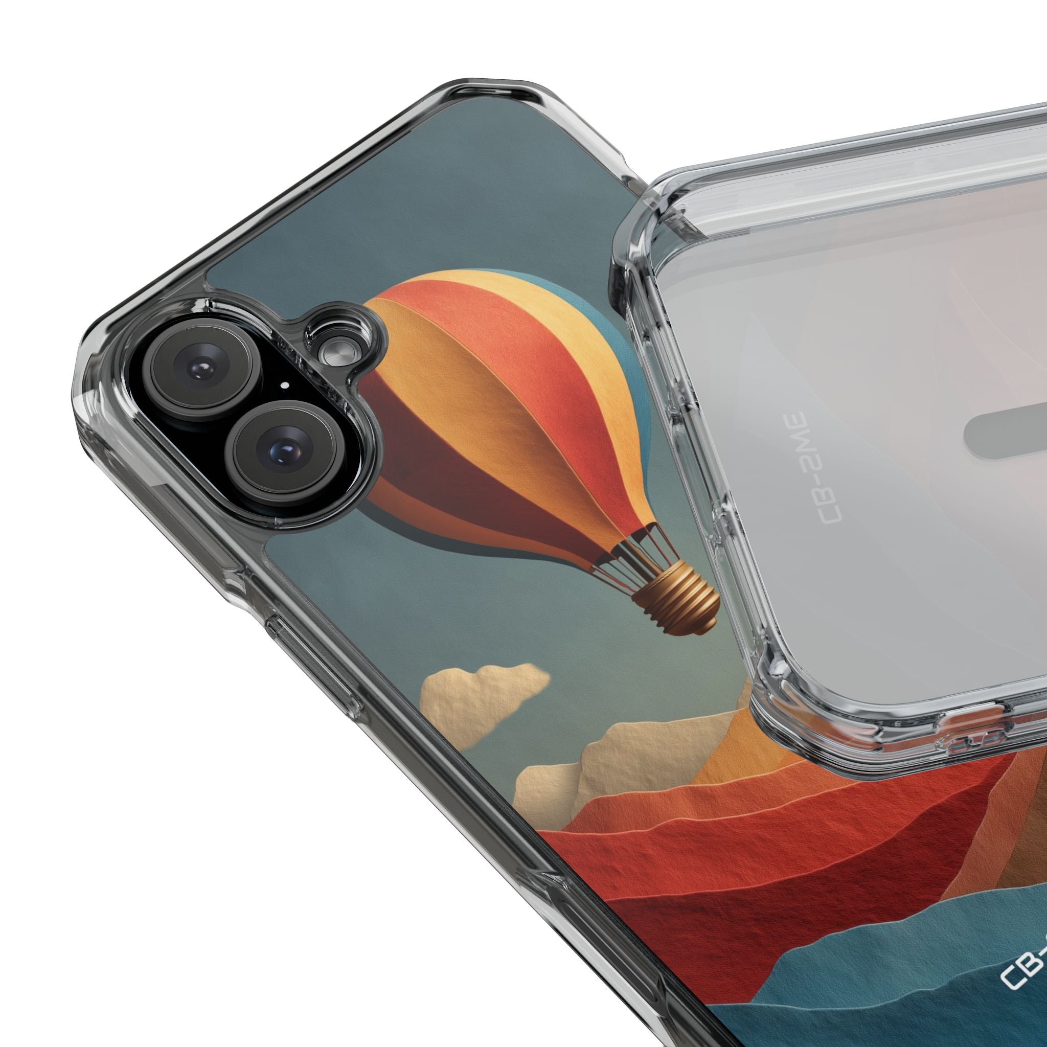 Hot Air Balloon Soars iPhone Case - Impact
