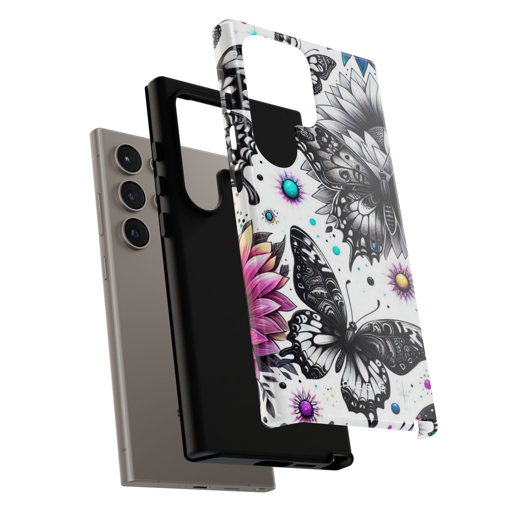 Butterfly Bloom Samsung S24 Ultra Case - Tough