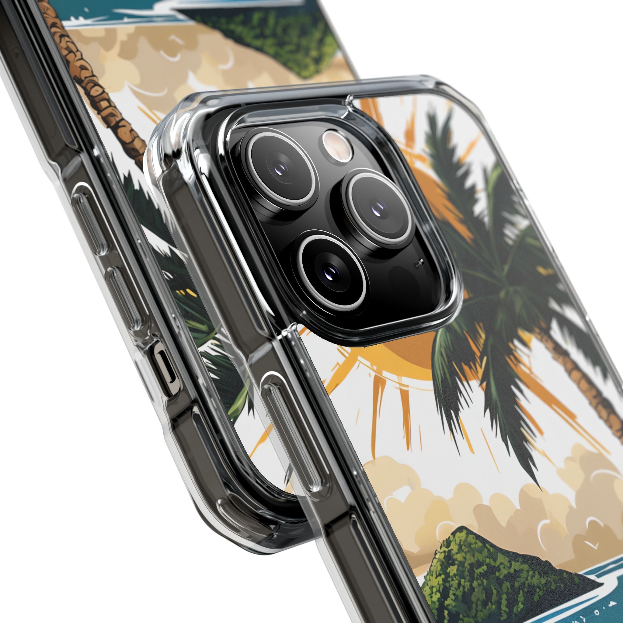 Sunny Tropical Escape iPhone Case - Impact