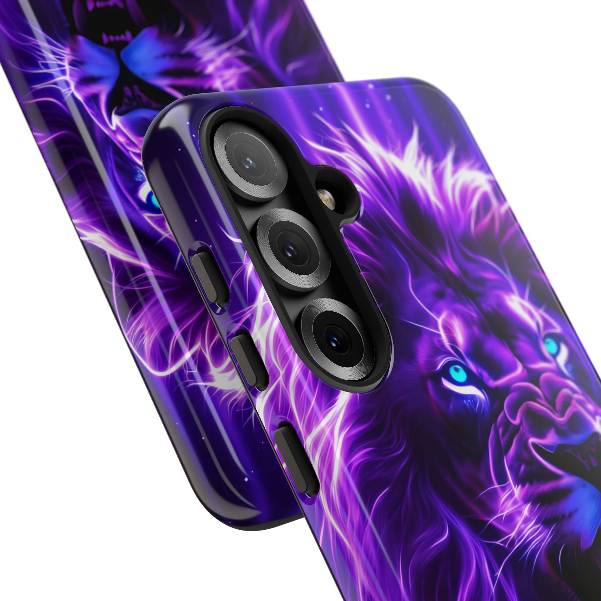 Neon Lion Majesty - Samsung Case