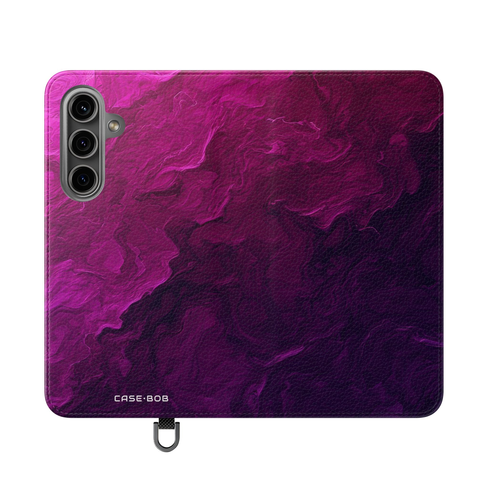 Purple Swirl - Samsung S24 Case - Wallet