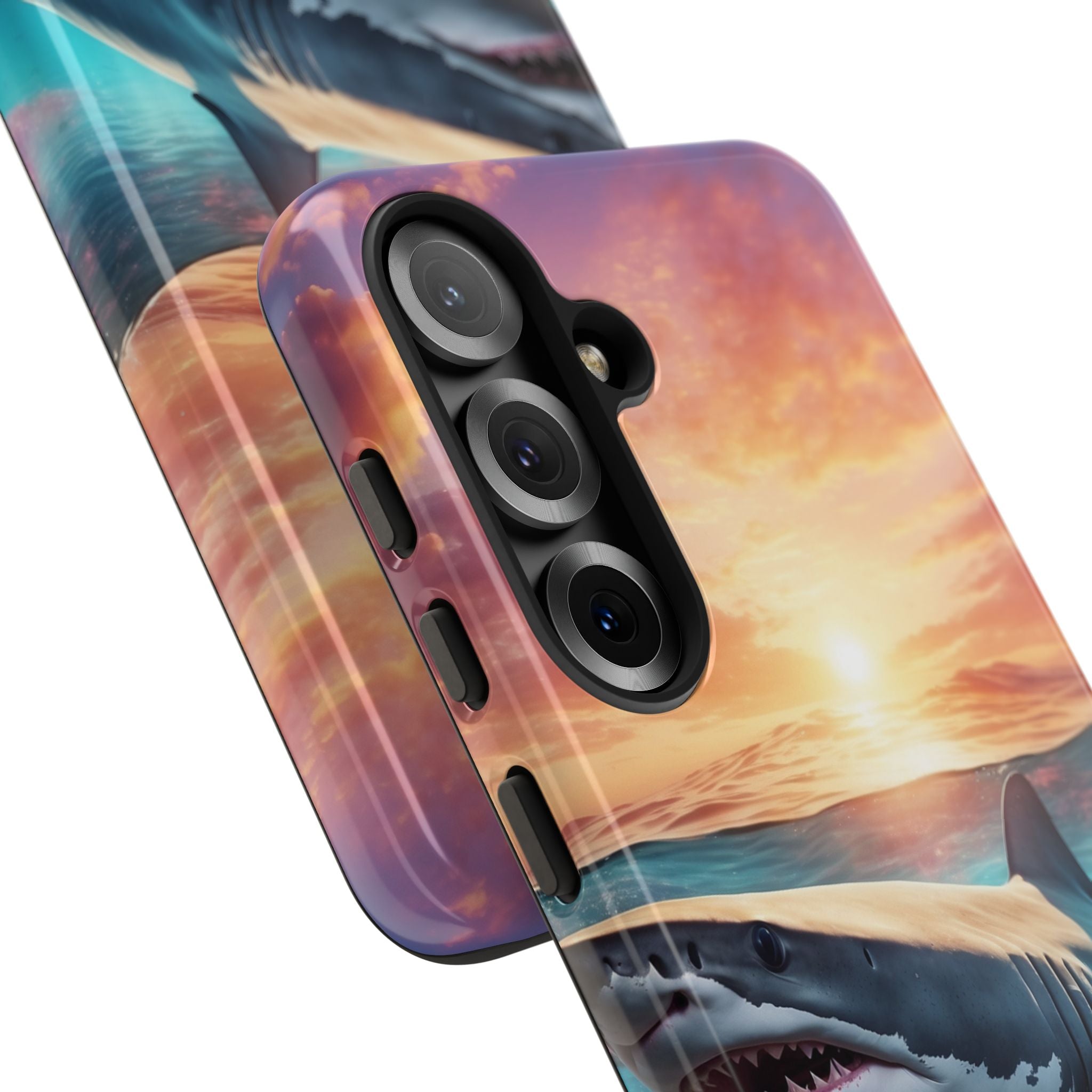 Shark Swims Through - Samsung Case