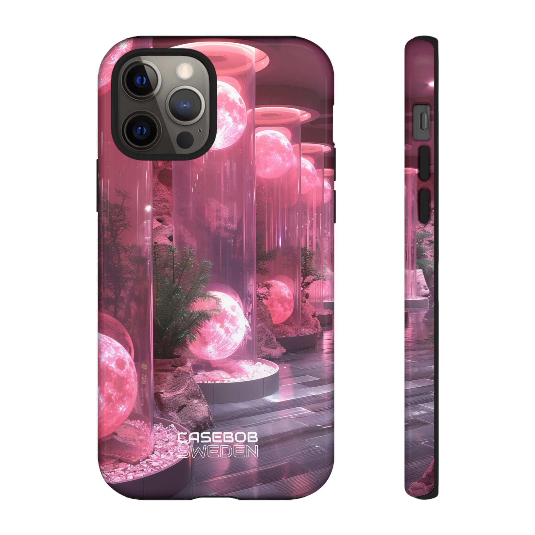 Futuristic Moon Garden iPhone 12 - Tough
