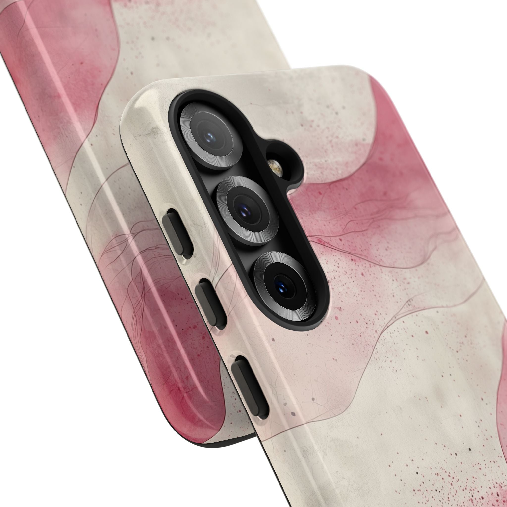 Crimson Waves Samsung S25 Case - Tough